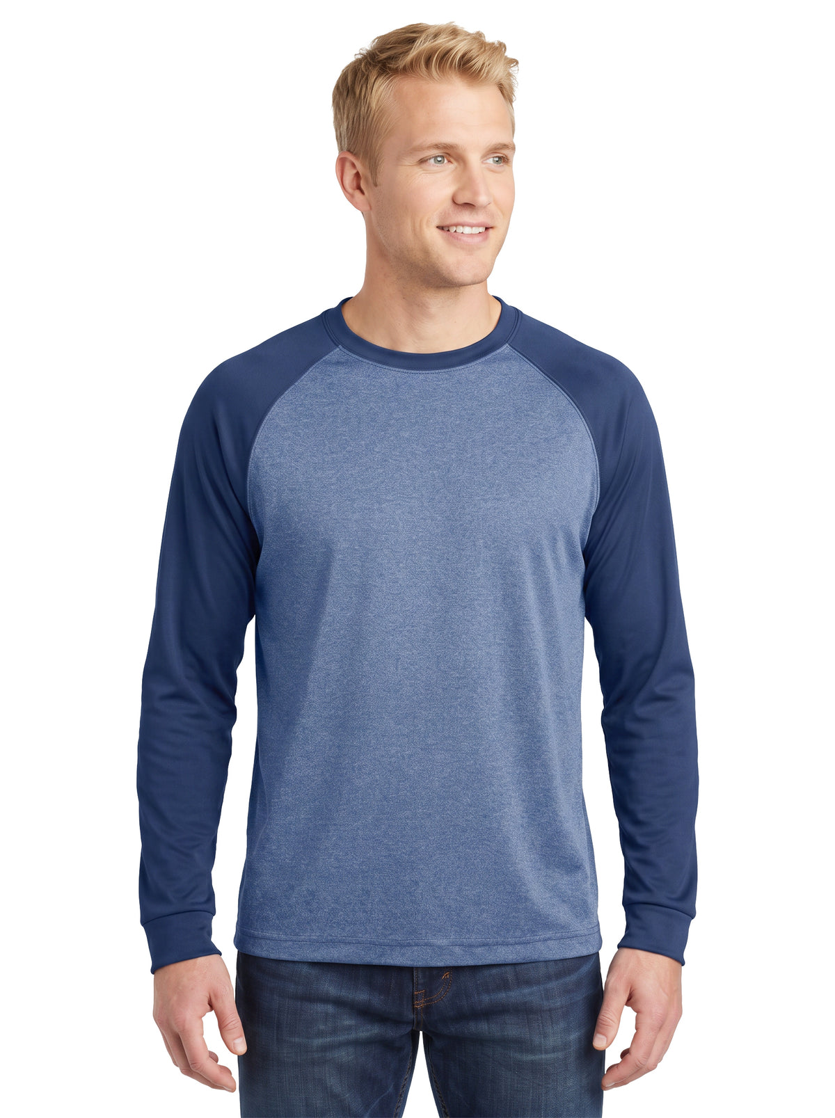1011-BDJ Men's Long Sleeve Raglan Shirt