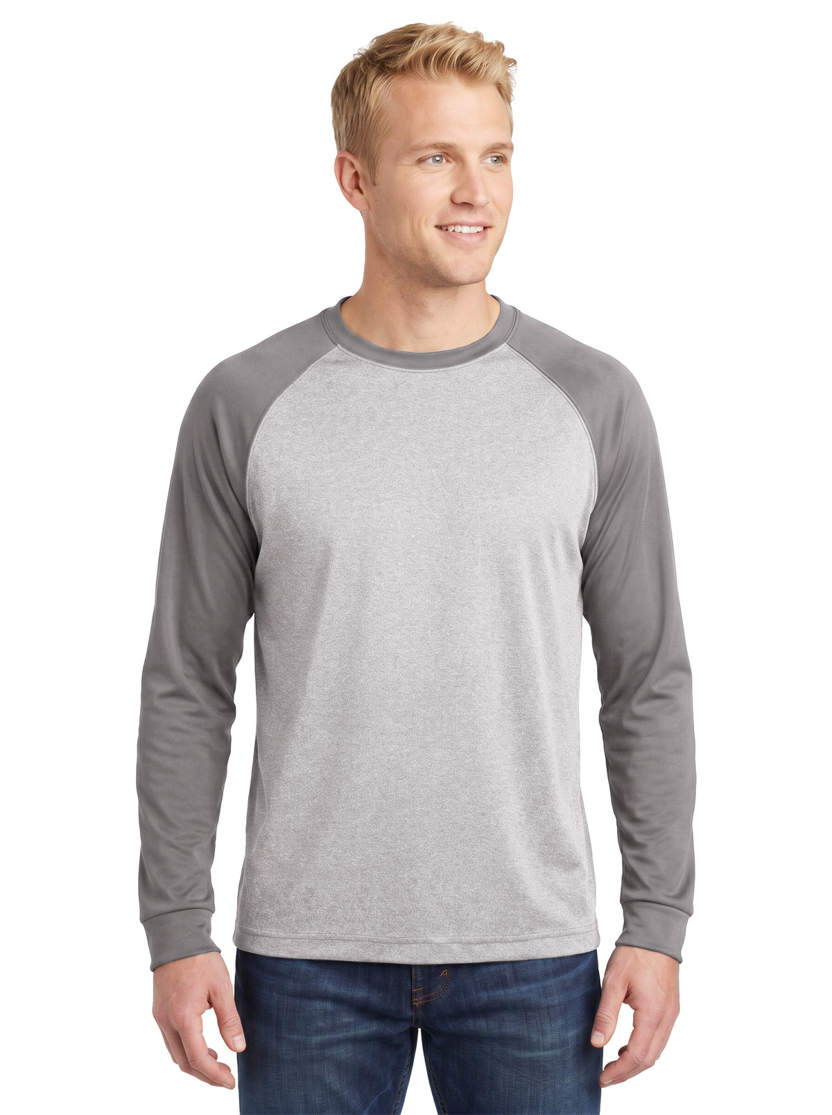 1011-BDJ Men's Long Sleeve Raglan Shirt