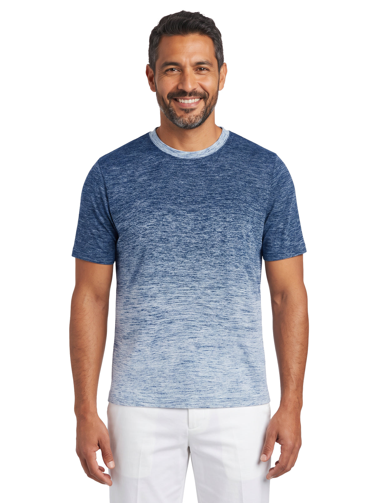 1081-OBJ Men's Ombre Jersey Tee