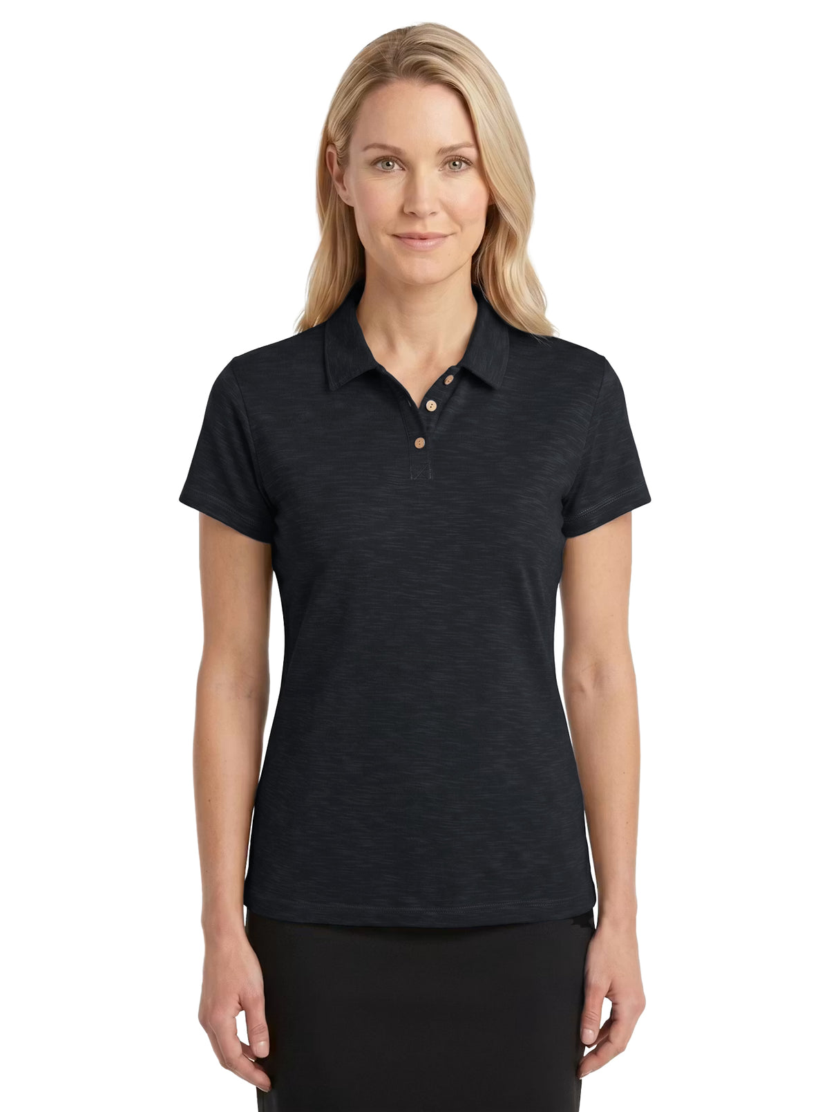 159-SPK Women's Slub Pique Polo