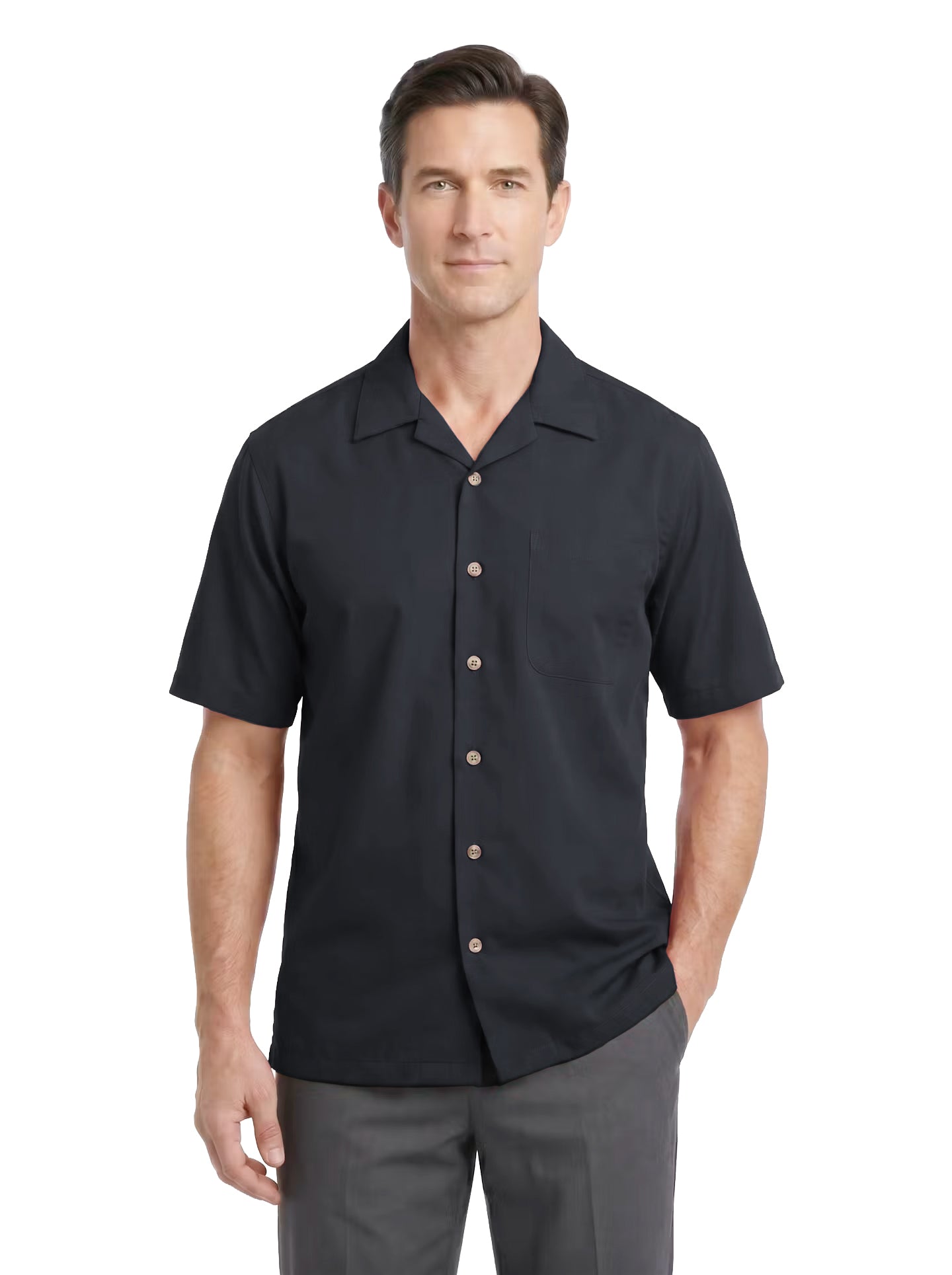 1601-MFI Men's Microfiber Camp Shirt