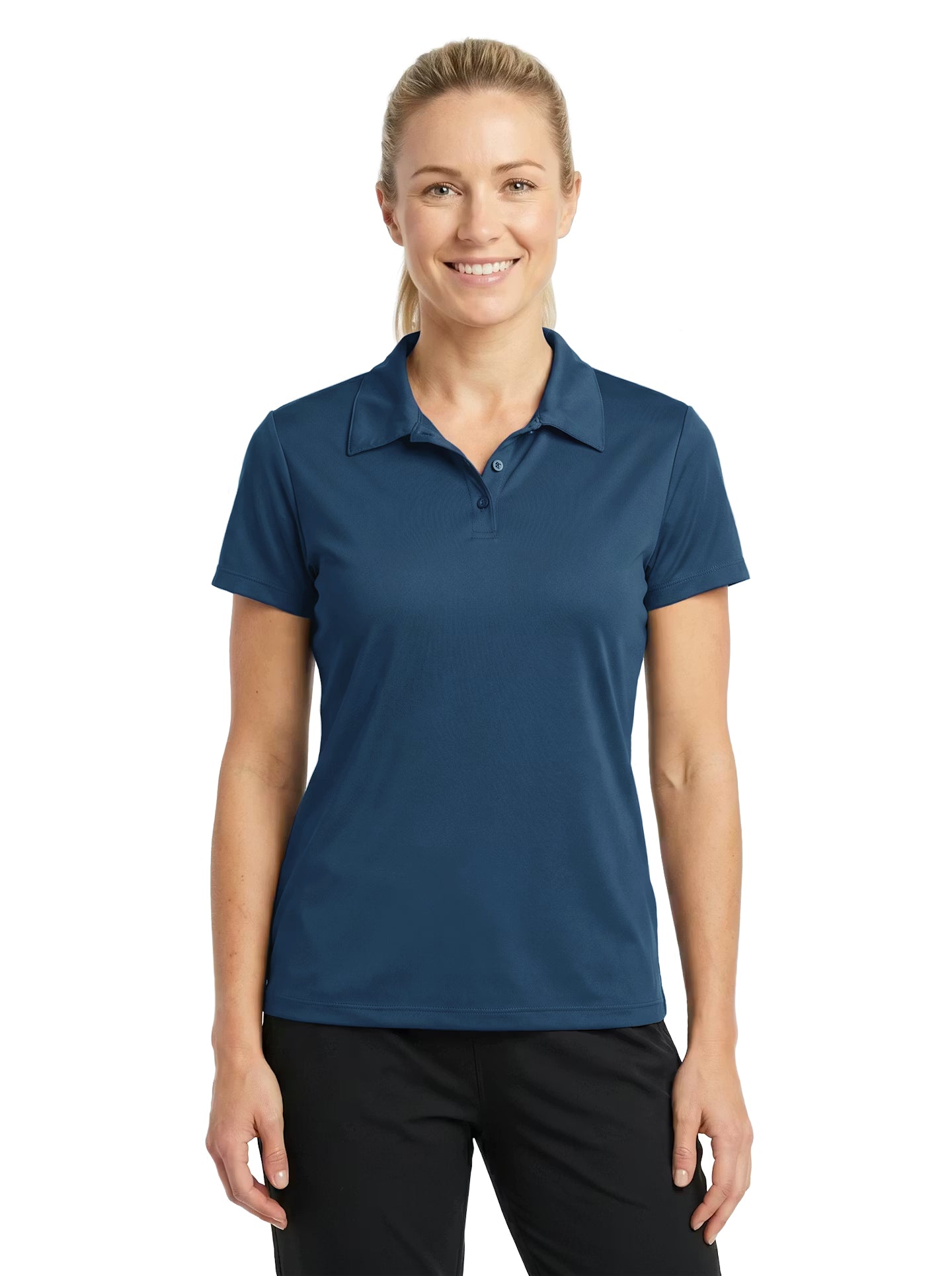 302-COO Women's Cooling Yarn Jersey Polo