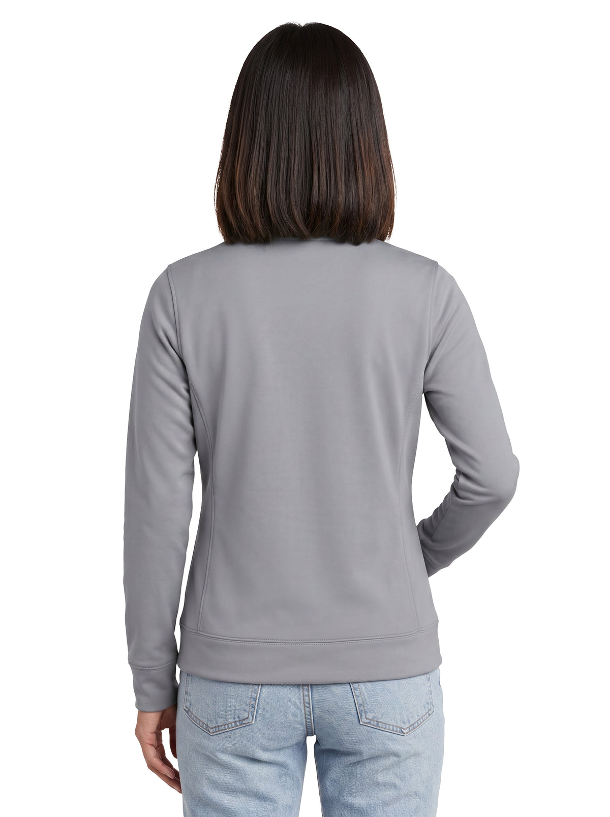 617-BDI Women's Bonded Interlock Full Zip Jacket
