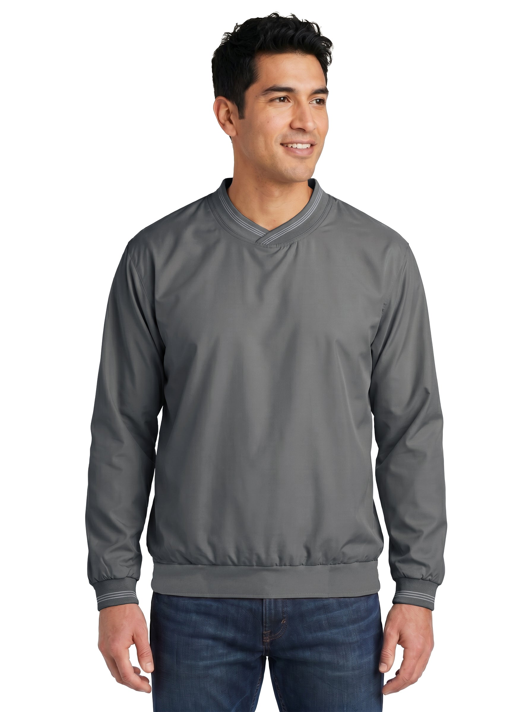9013-MFI Men's Microfiber Pullover Windshirt