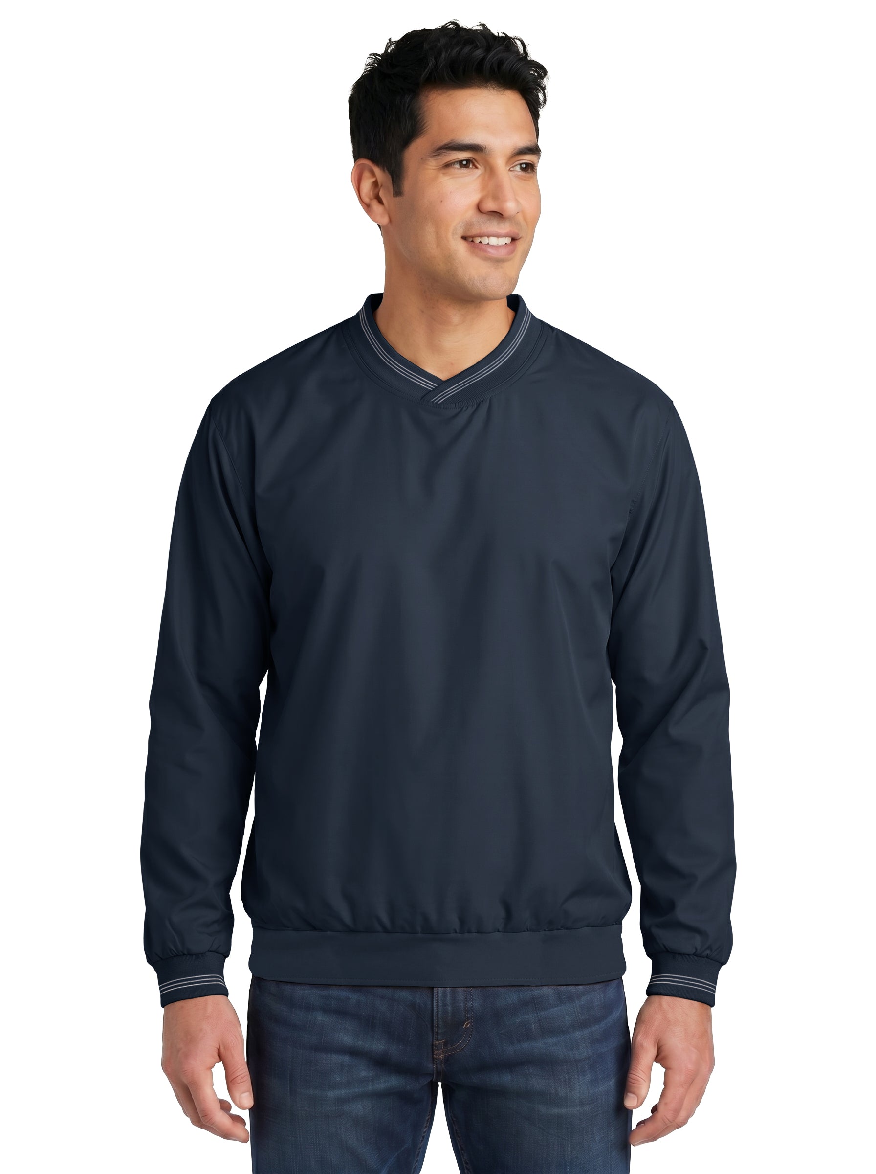 9013-MFI Men's Microfiber Pullover Windshirt