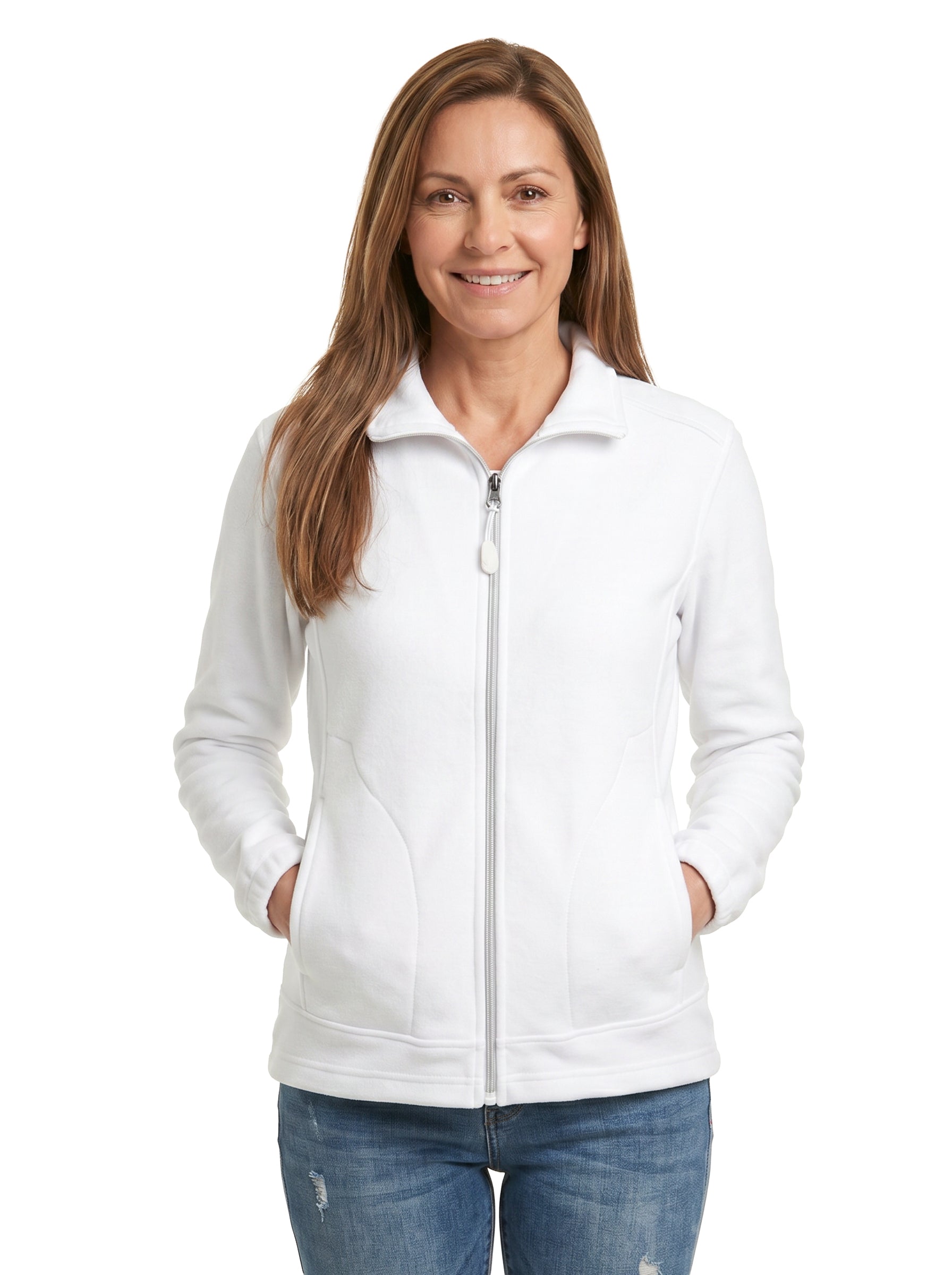 934-SSF Women's Soft Shell Fleece Full Zip Jacket