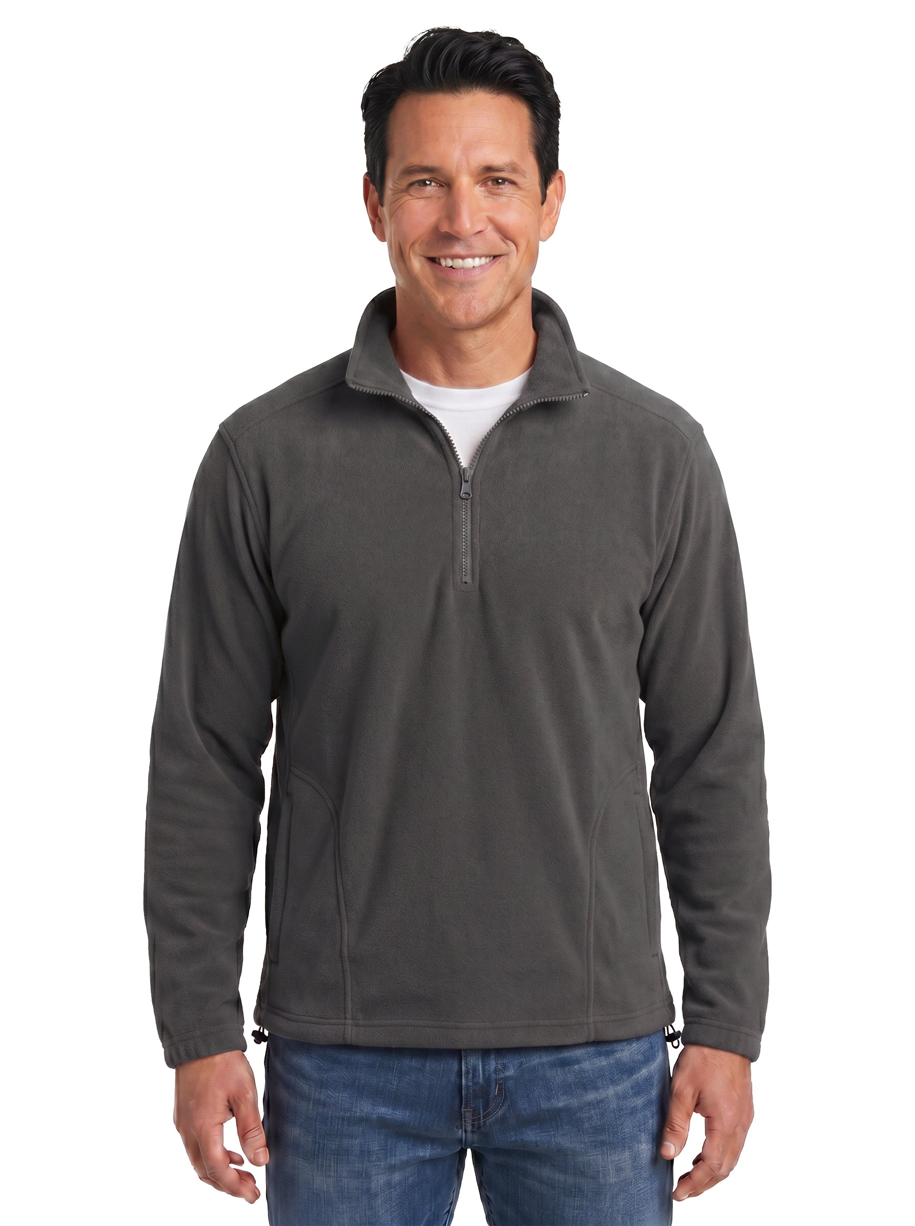 9488-MFL Men's Microfleece 1/2 Zip Pullover