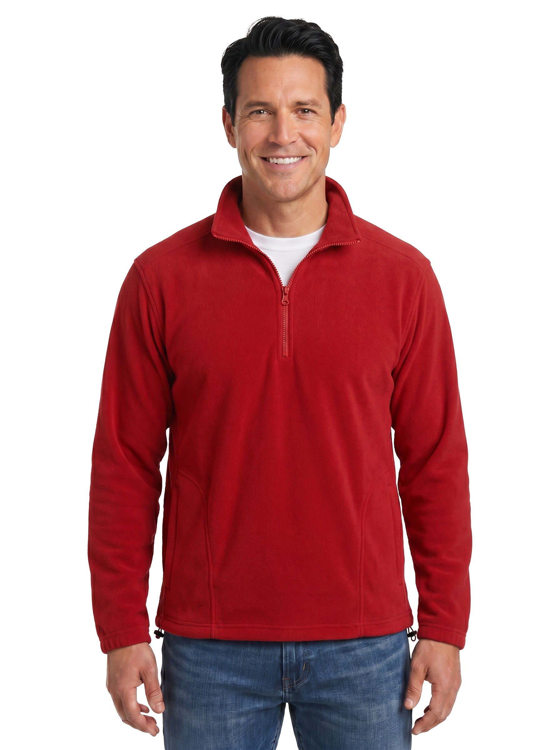 9488-MFL Men's Microfleece 1/2 Zip Pullover