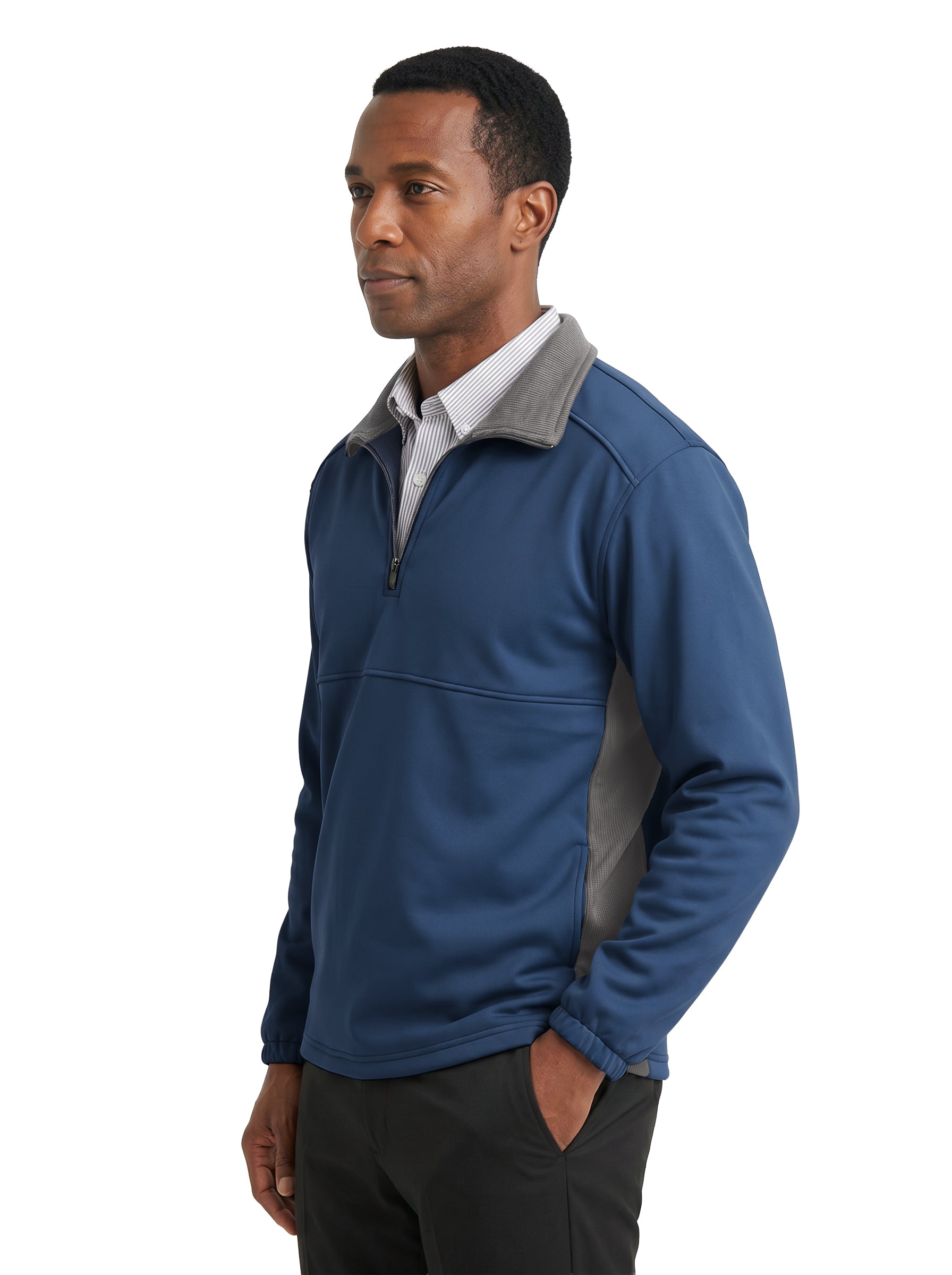 9493-SSF Men's Soft Shell Fleece ¼ Zip Pullover