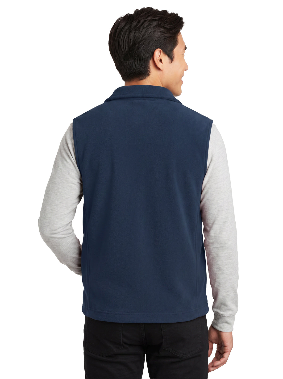 9689-MFL Men's Microfleece Full Zip Vest
