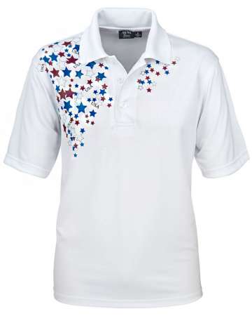 Patriotic Polo Made in USA Wholesale Polo Shirt