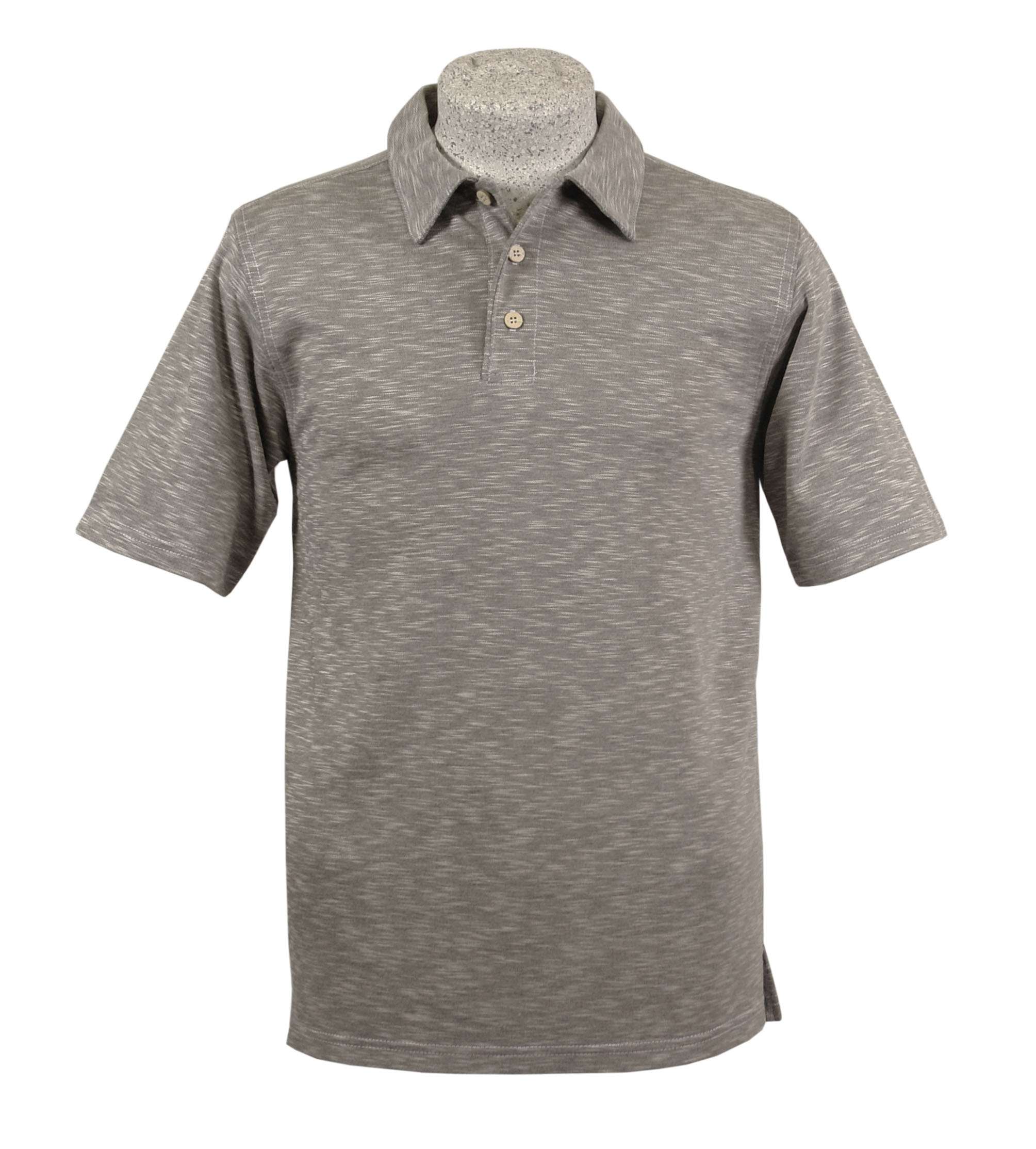 1359-SPK Men's Slub Polo