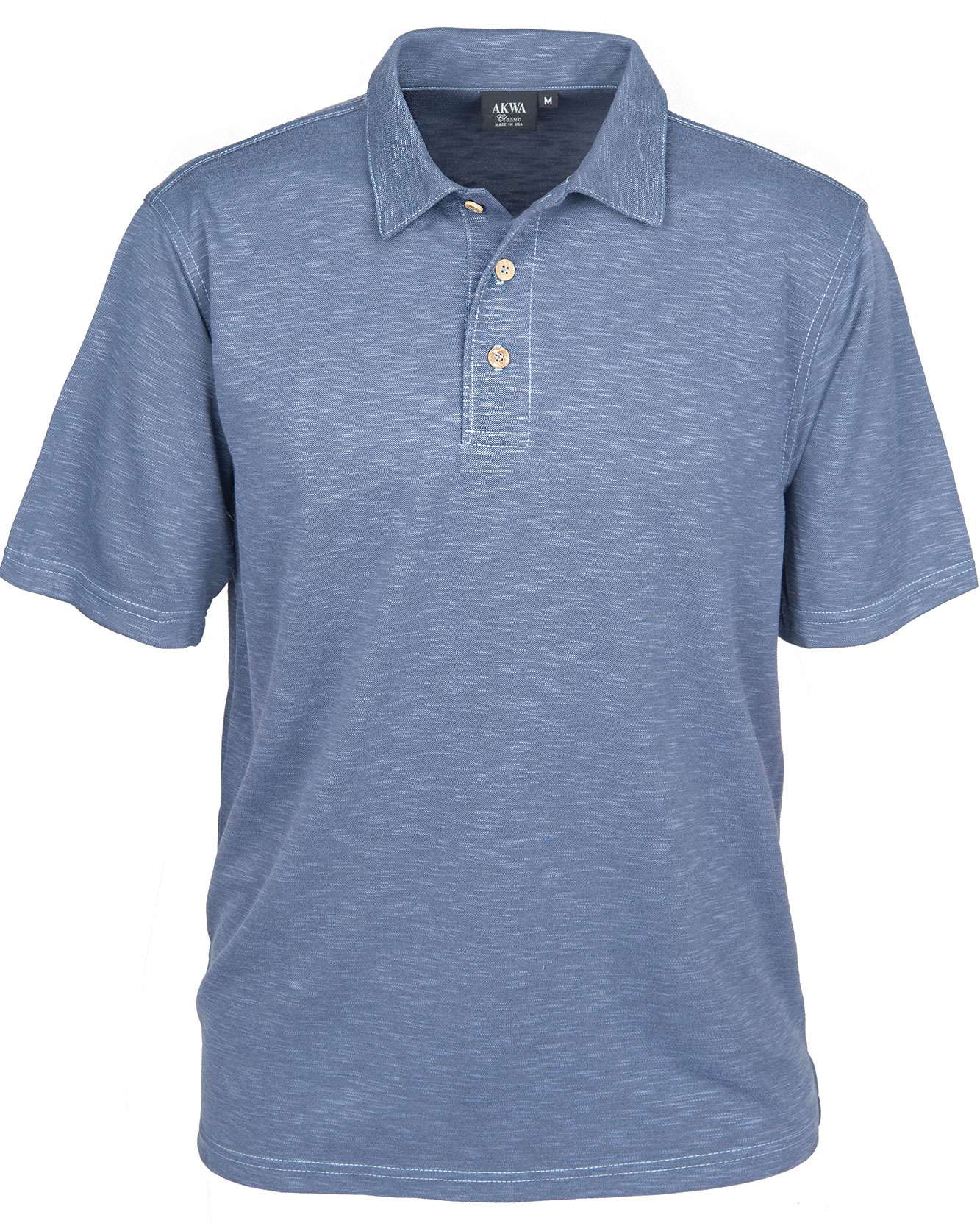 1359-SPK Men's Slub Polo