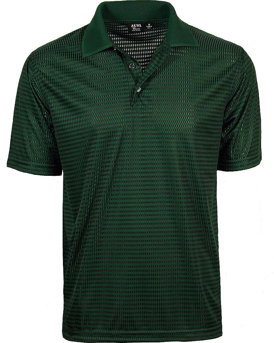 1368-DNC Men's Polo Drop Needle Check