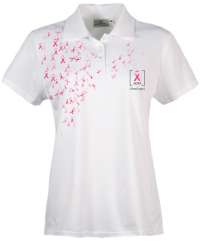 375-PTM Breast Cancer Awareness Women's Polo