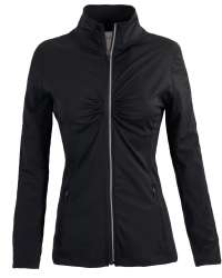 J-4001 Aflex Women's Full Zip Jacket with Mesh Panels on Arms and Back
