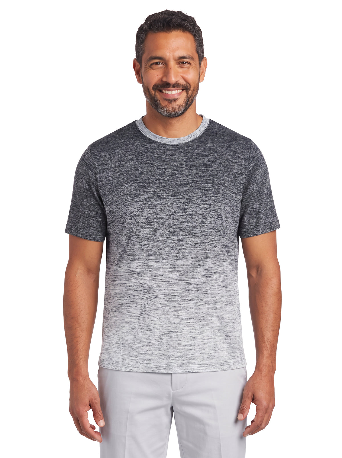 1081-OBJ Men's Ombre Jersey Tee
