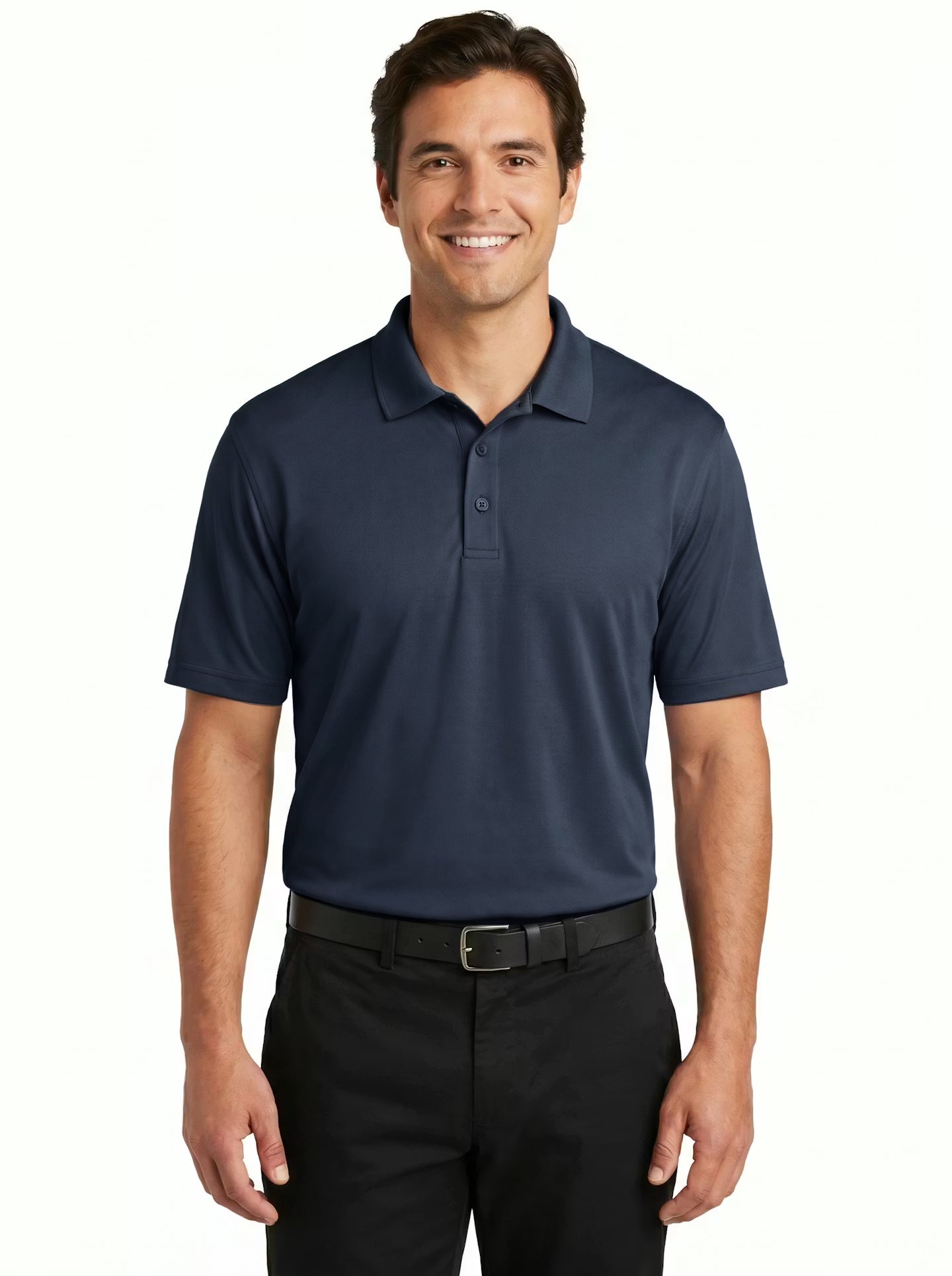 1301-DSJ Men's Double Sueded Jersey Polo