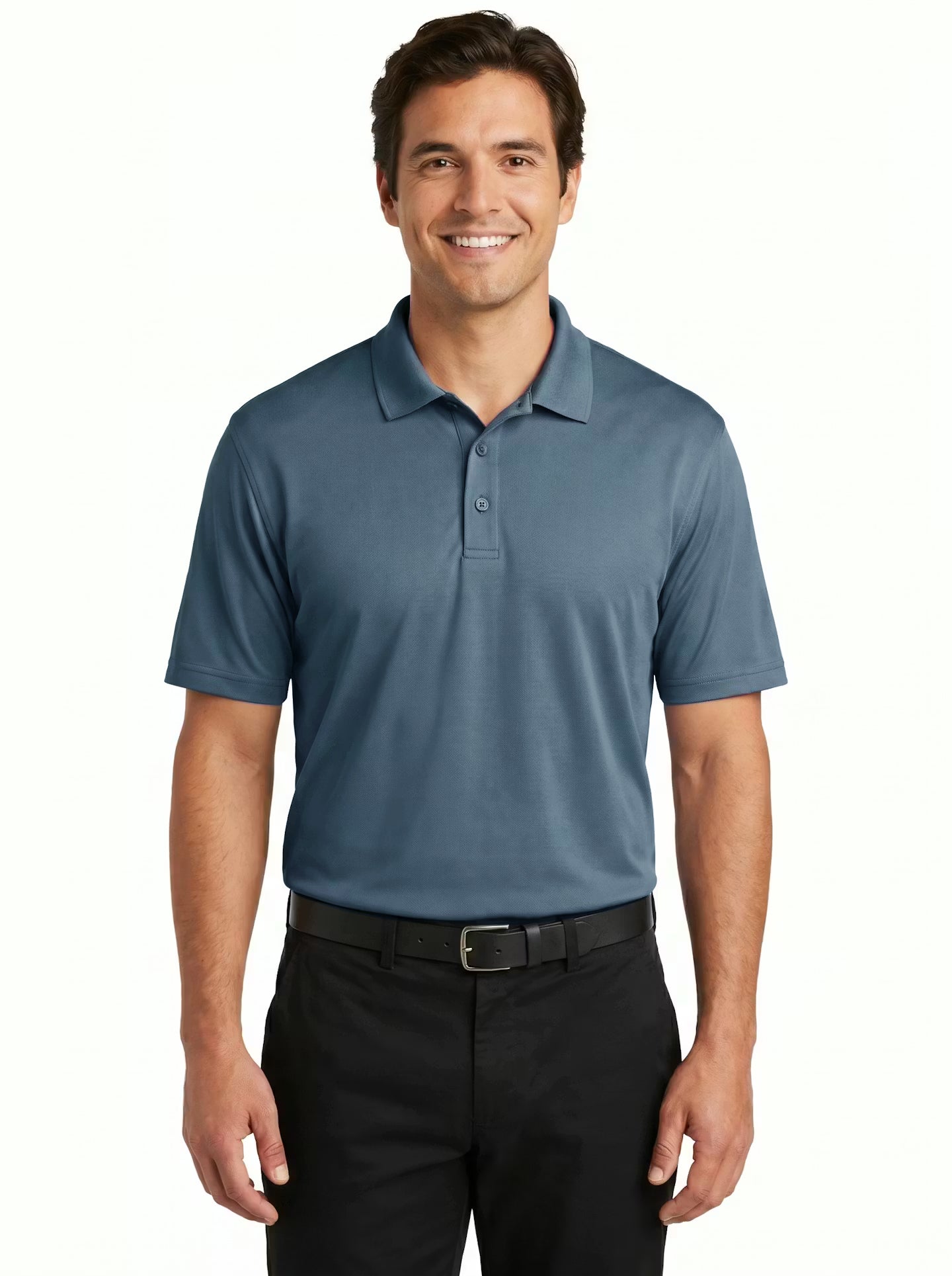 1301-DSJ Men's Double Sueded Jersey Polo