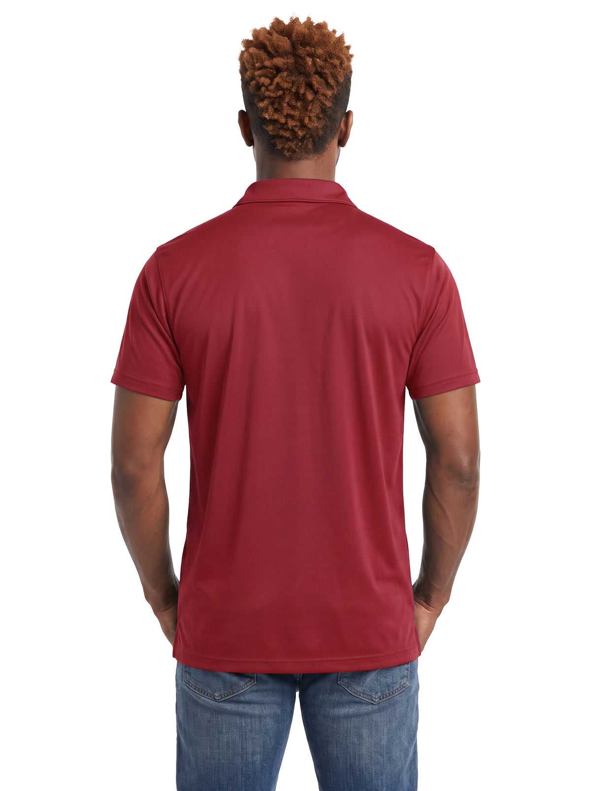 1302-COO Men's Cooling Yarn Jersey Polo