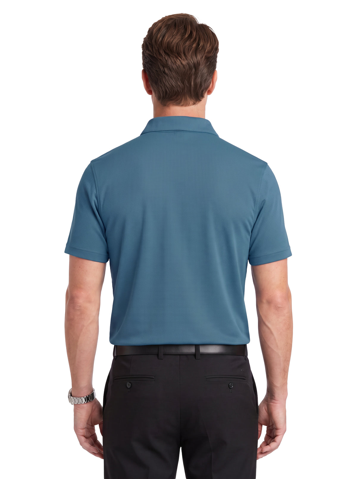 1304-COK Men's' Cooling Mini Check Polo