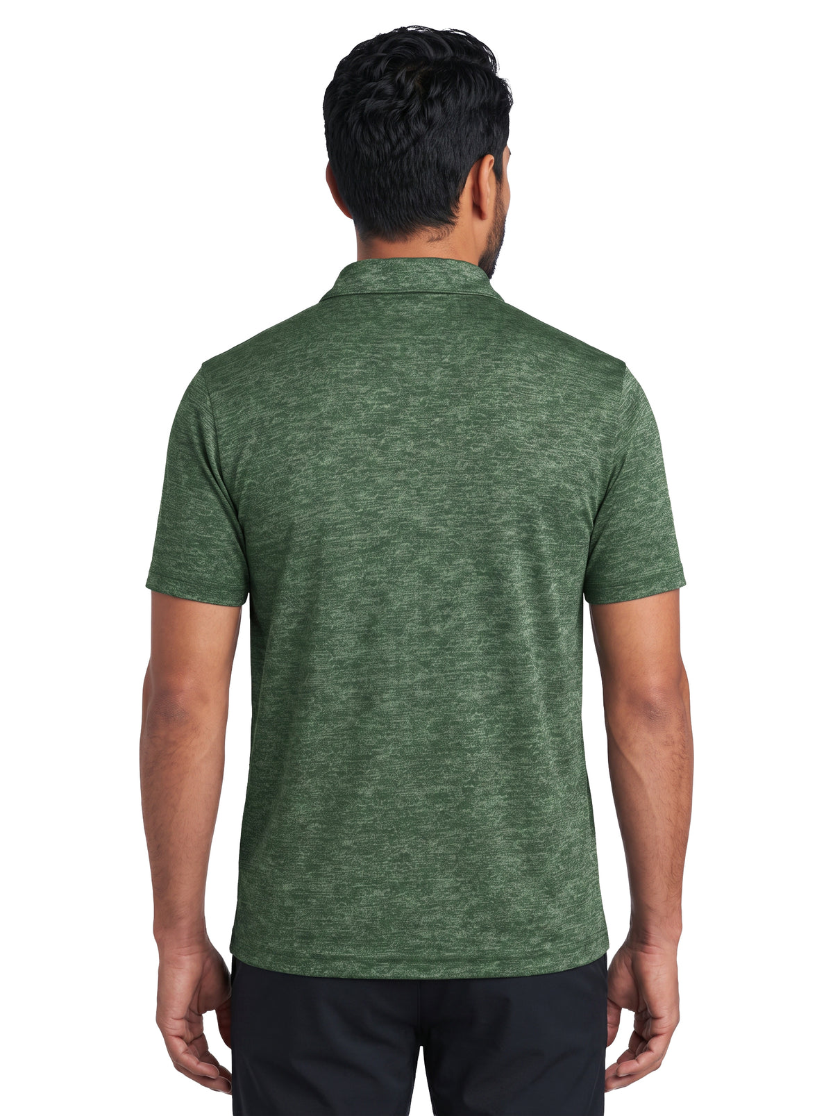 1308-HJK Men's Honeycomb Jacquard Polo