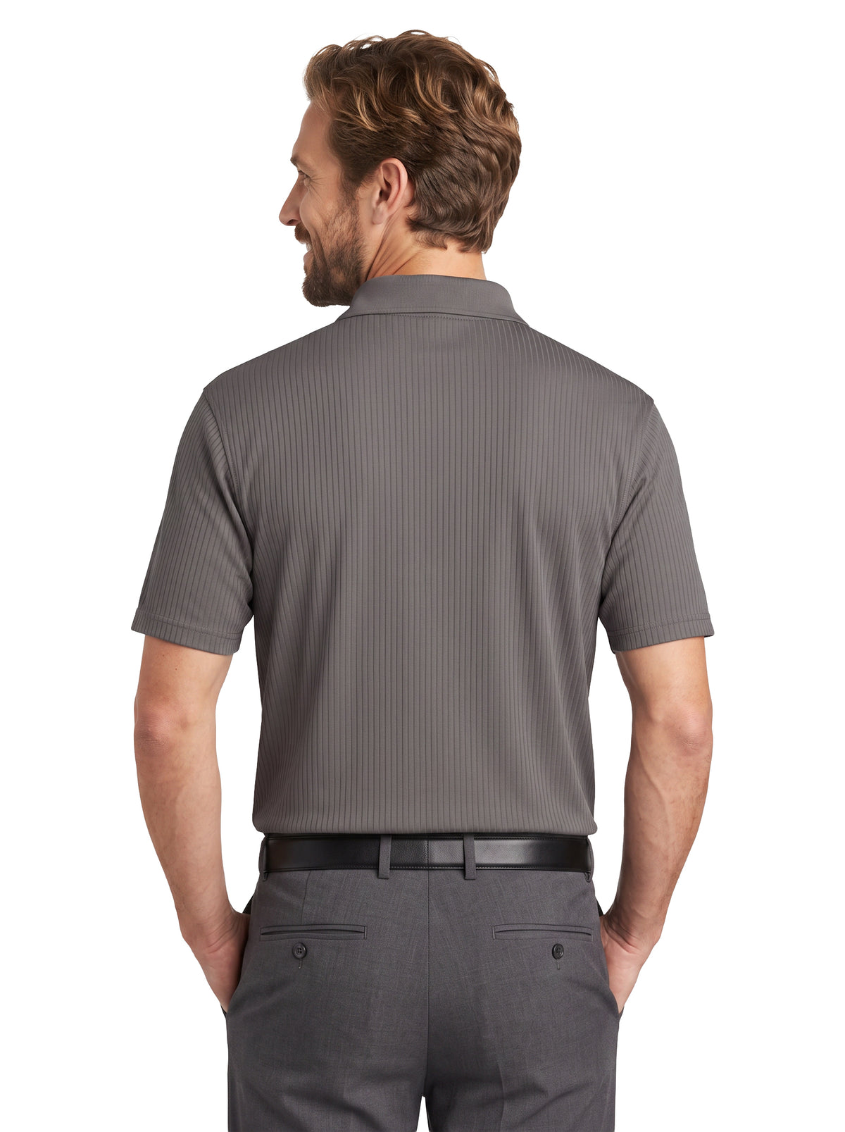 1312-DNP Men's Drop Needle Polo