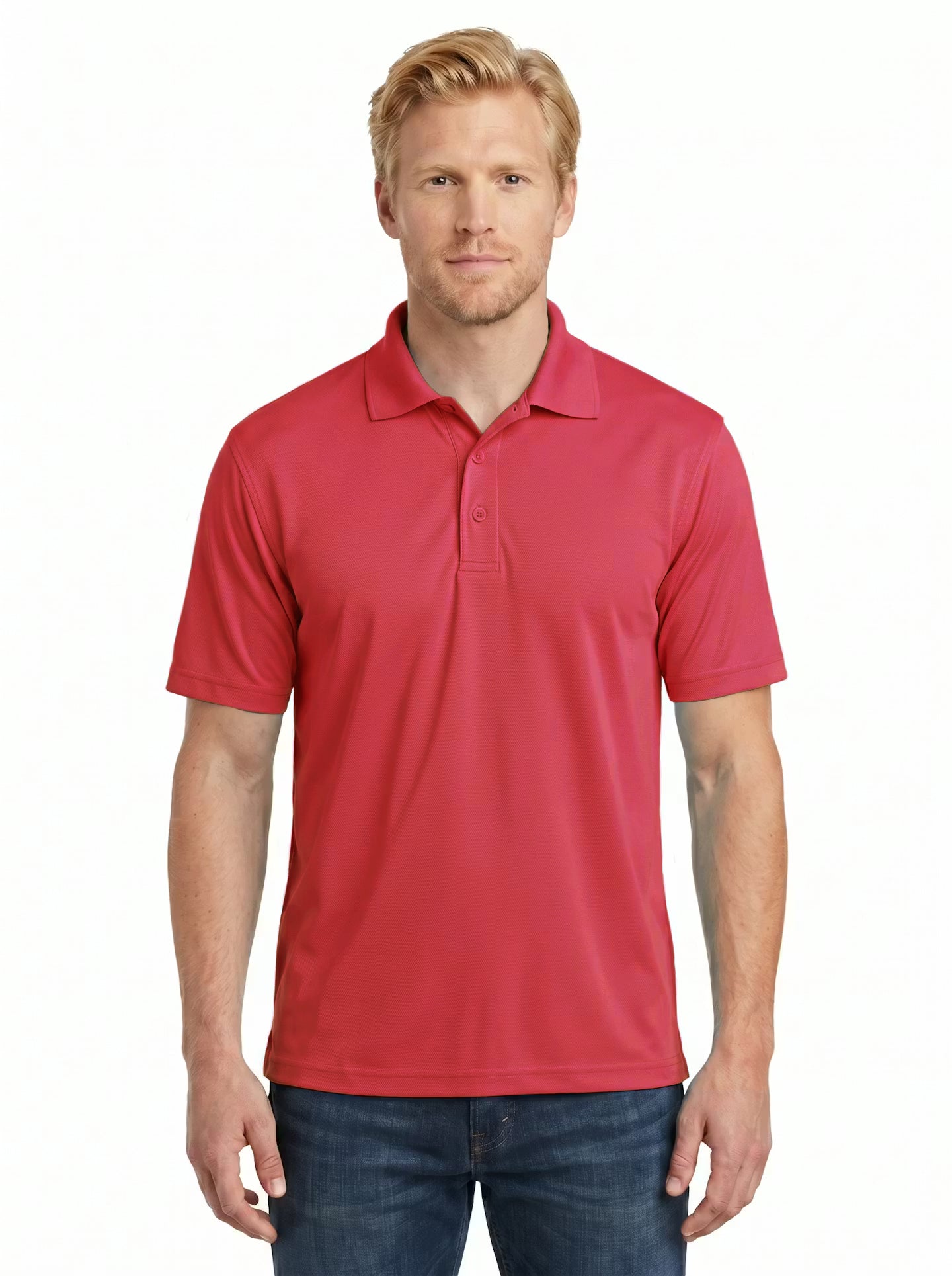 1344-PTM Men's Poly Ottoman Polo