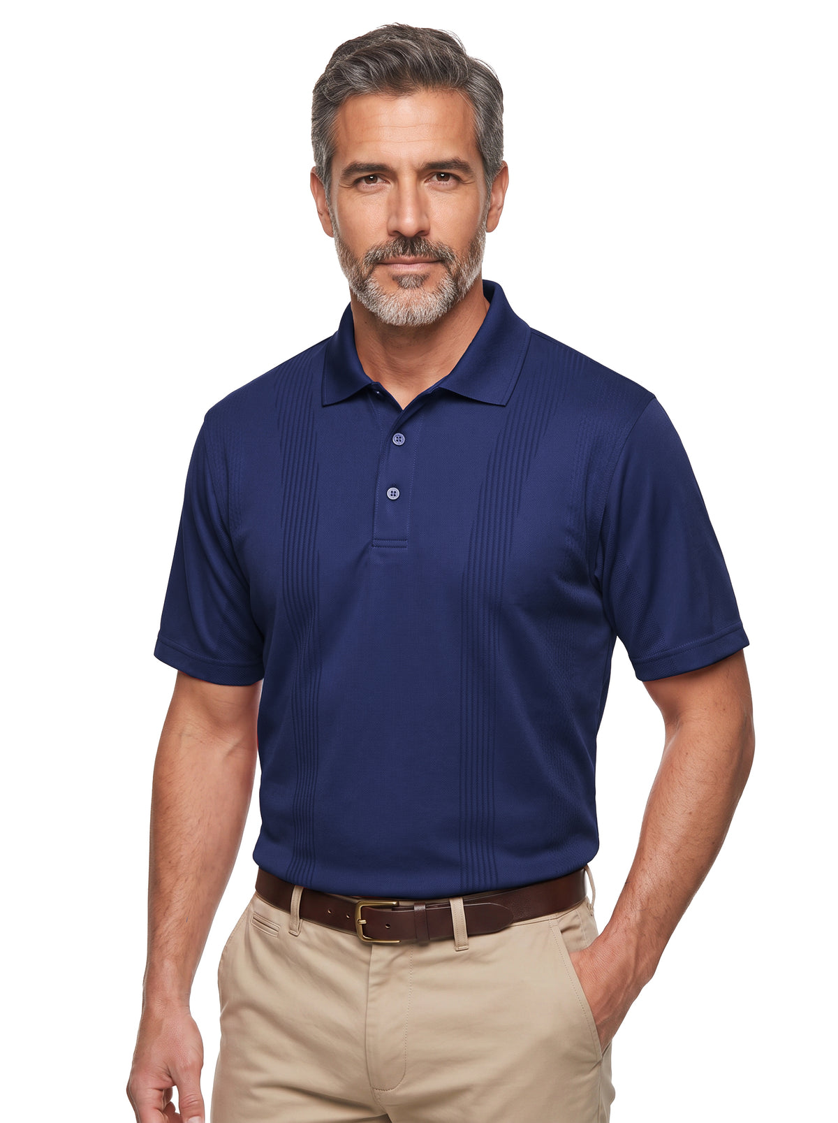 1354-MAP Men's Body Mapping Polo