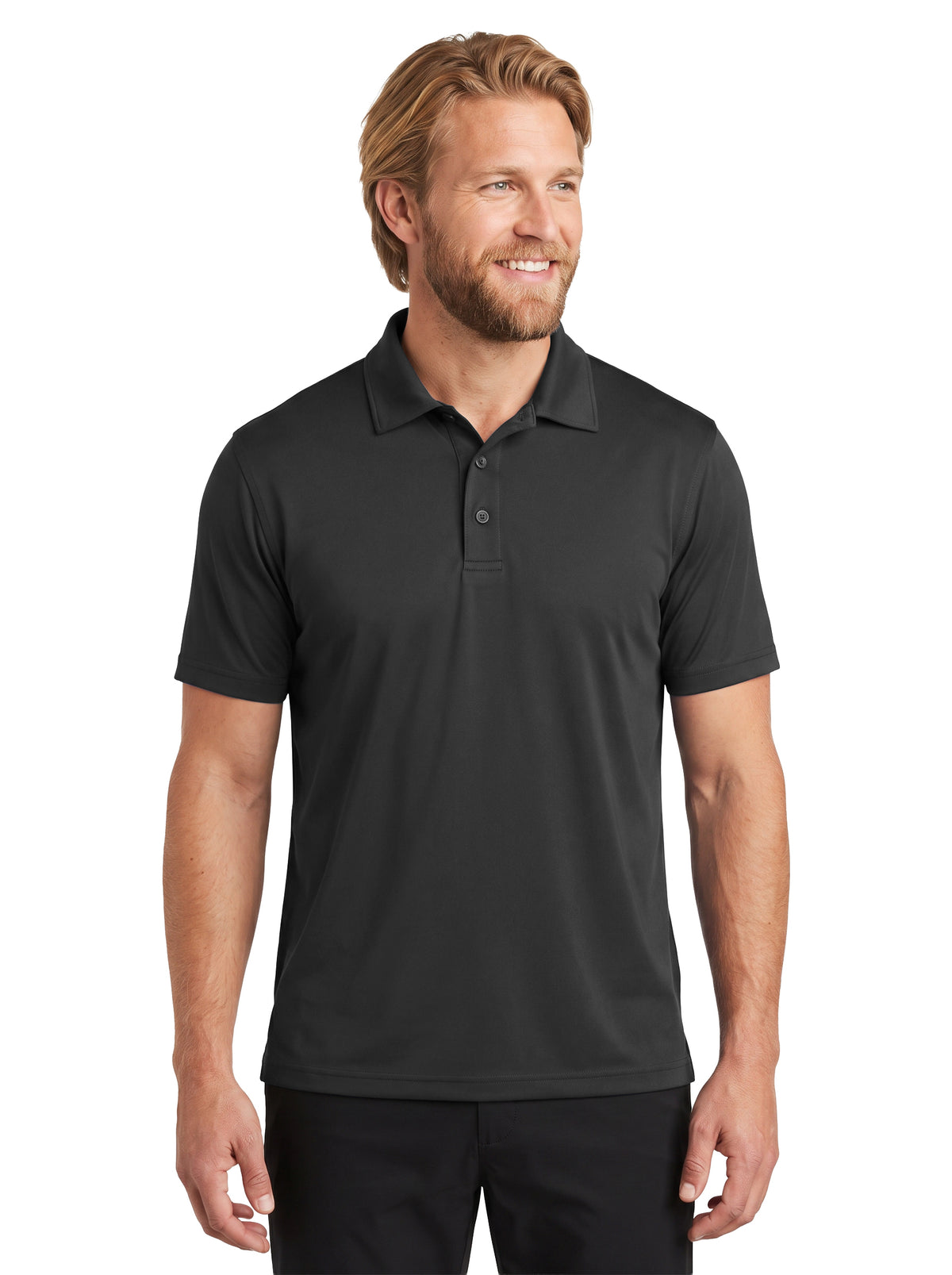 1357-SPJ Men's Stretch Poly Jersey Polo