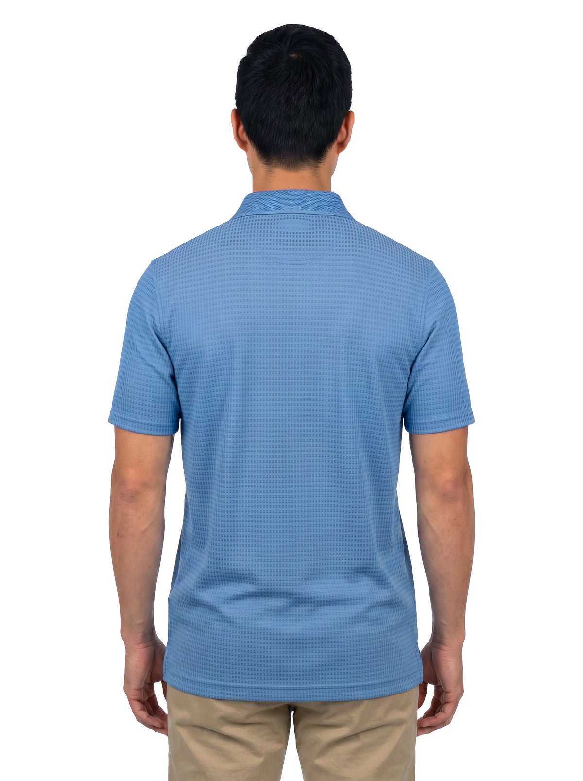 1366-DNS Mens' Drop Needle Stretch Polo