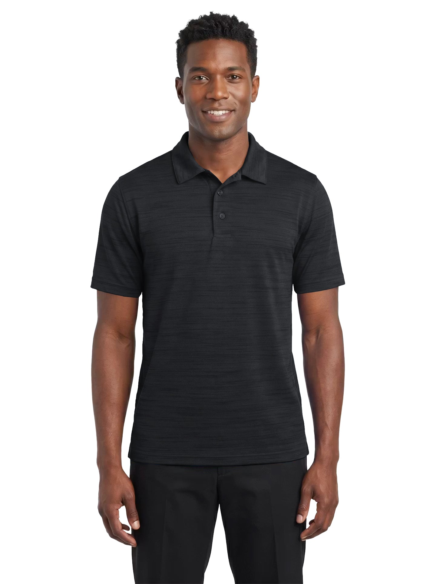 1380-TSJ Men's Tiger Stripe Polo