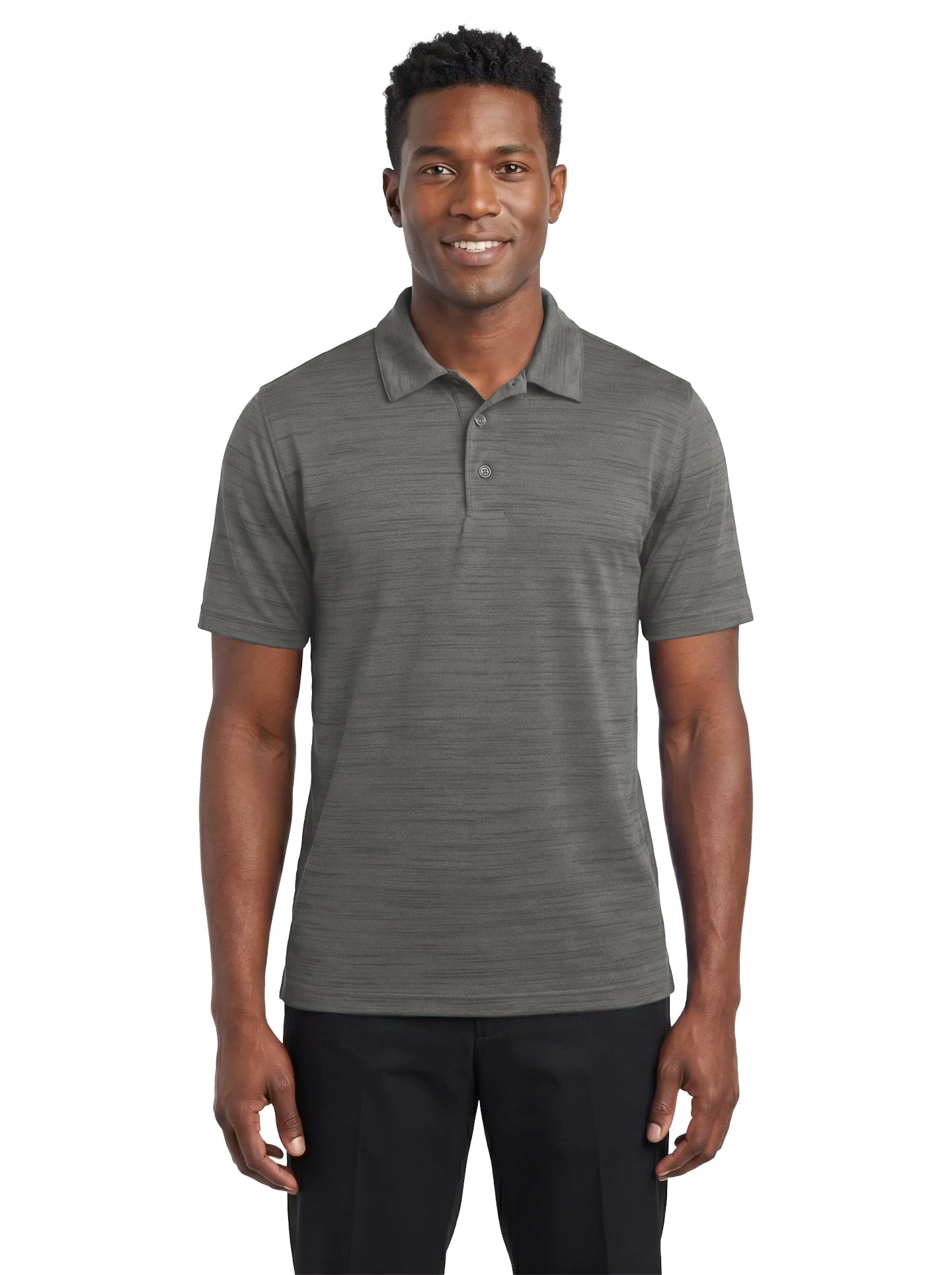 1380-TSJ Men's Tiger Stripe Polo