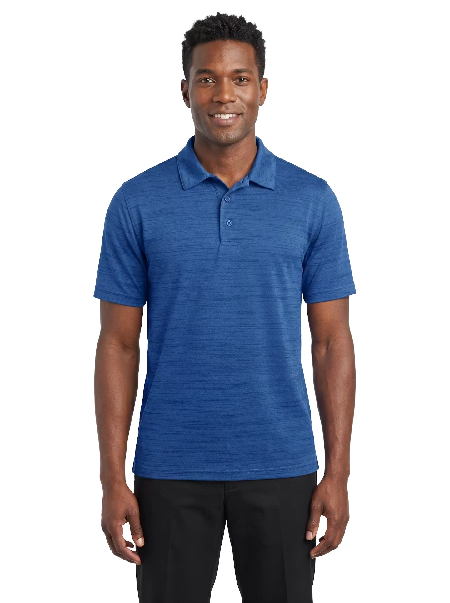 1380-TSJ Men's Tiger Stripe Polo