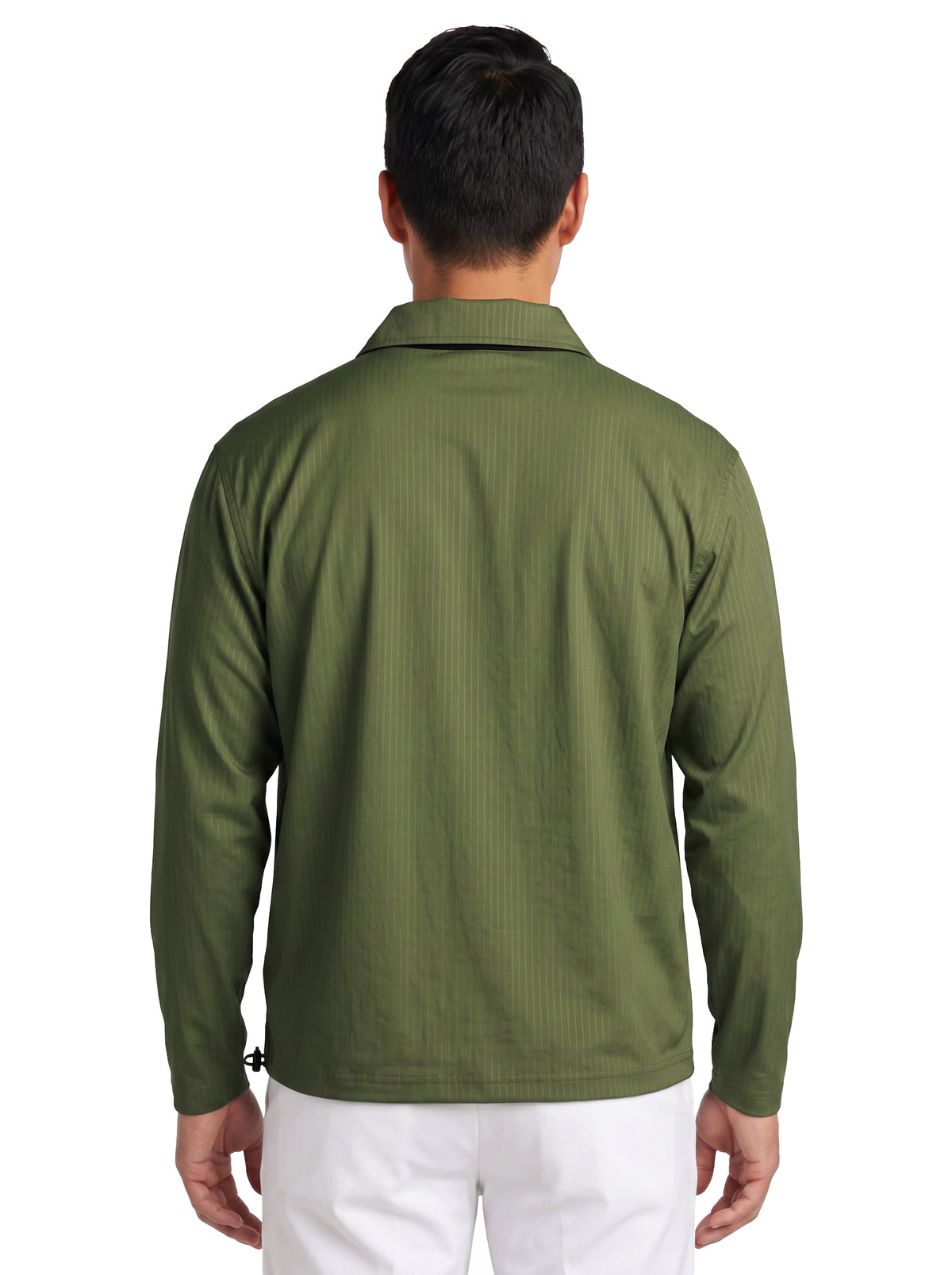 1418-BDJ Men's Bonded Jersey ¼ Zip Wind Shirt
