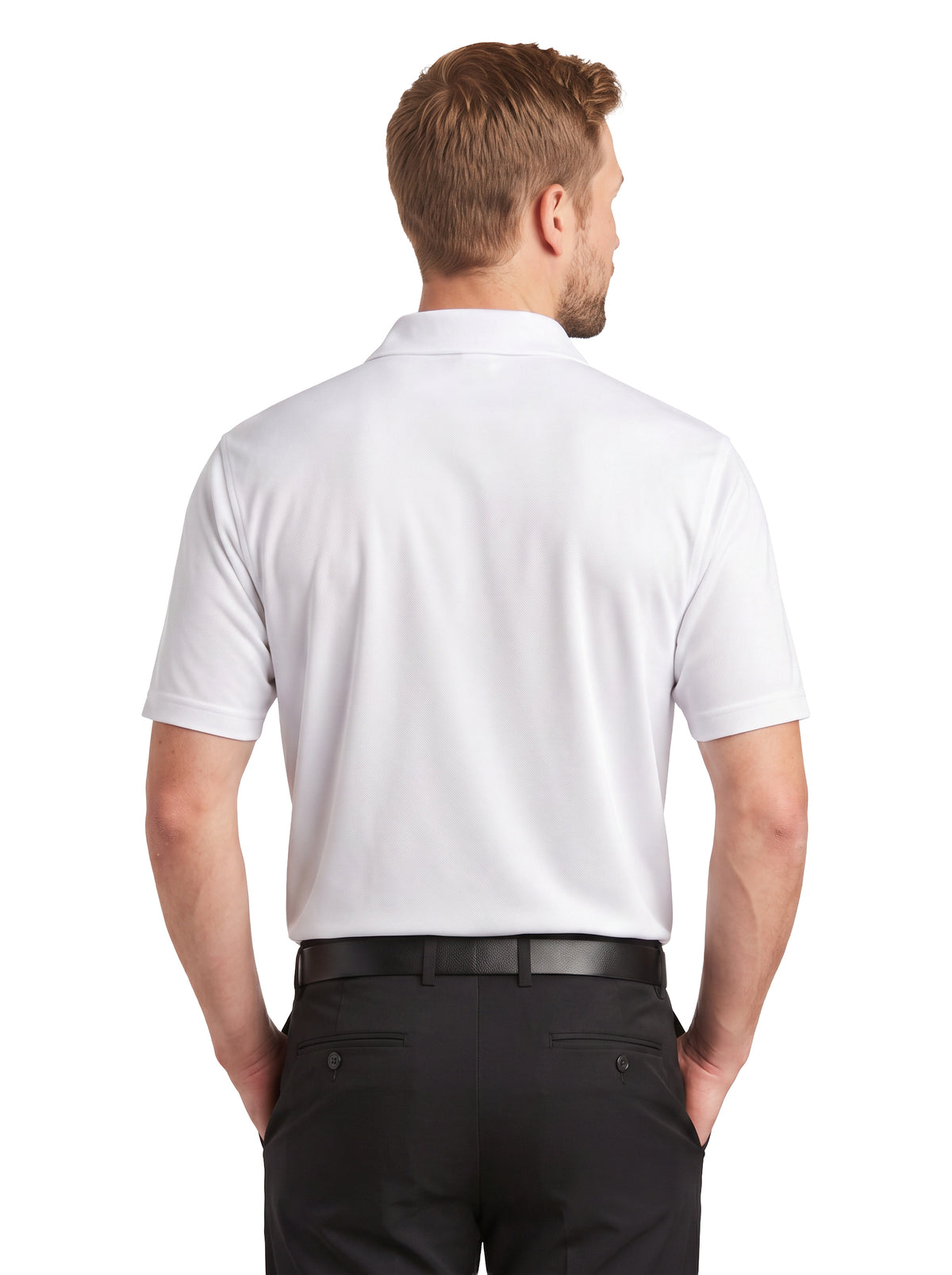 1442-AQD Men's Aqua-Dry ¼ Zip Polo