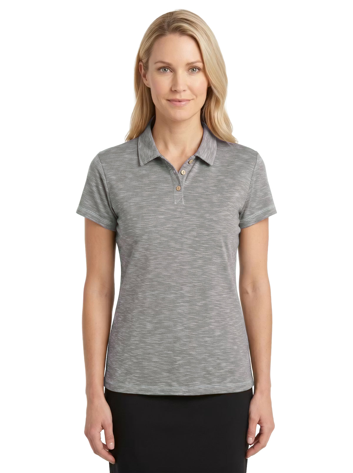 159-SPK Women's Slub Pique Polo
