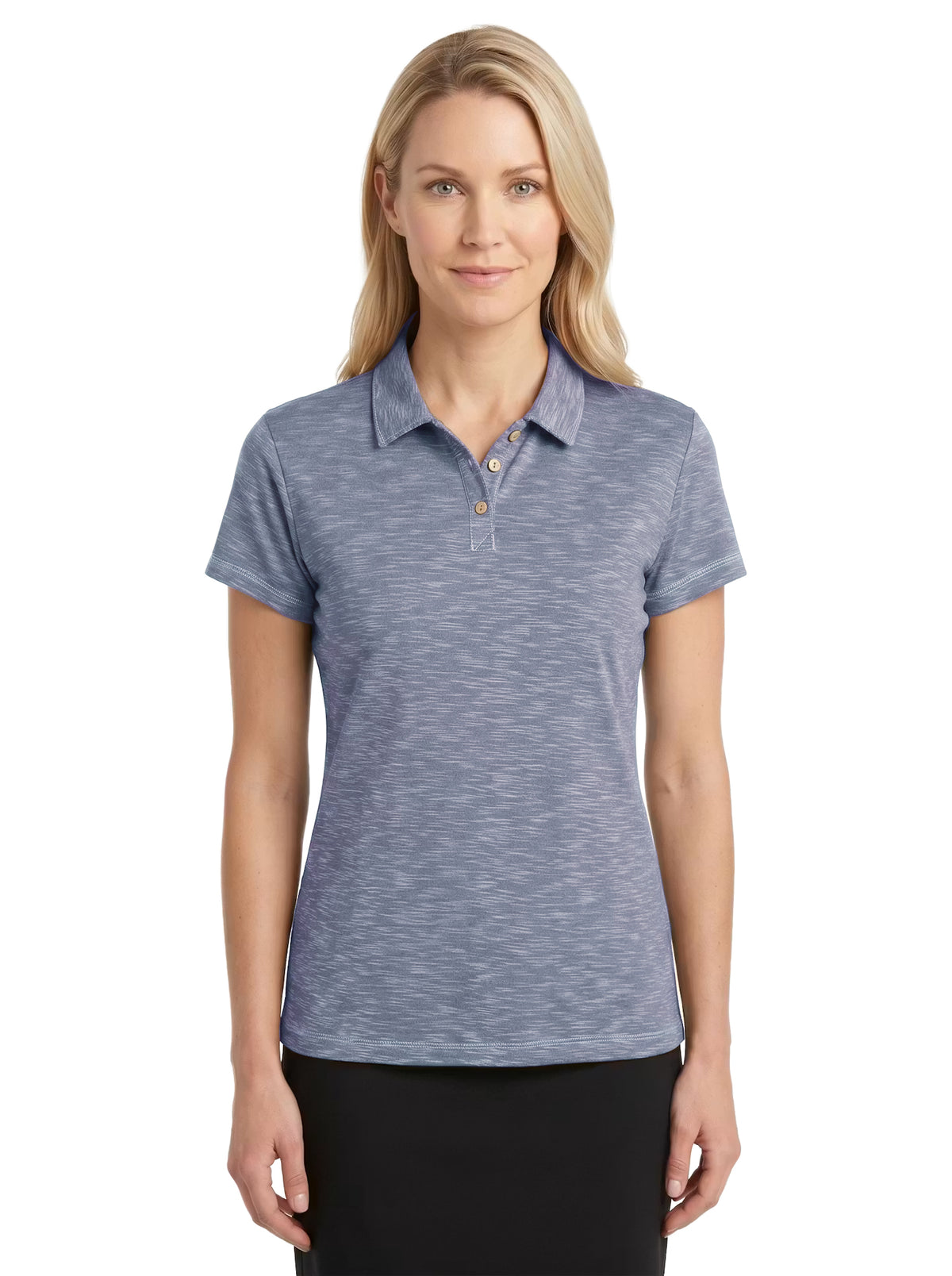 159-SPK Women's Slub Pique Polo