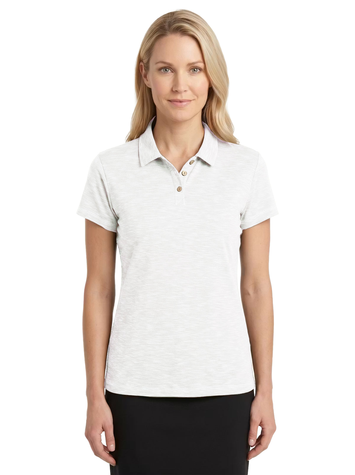 159-SPK Women's Slub Pique Polo