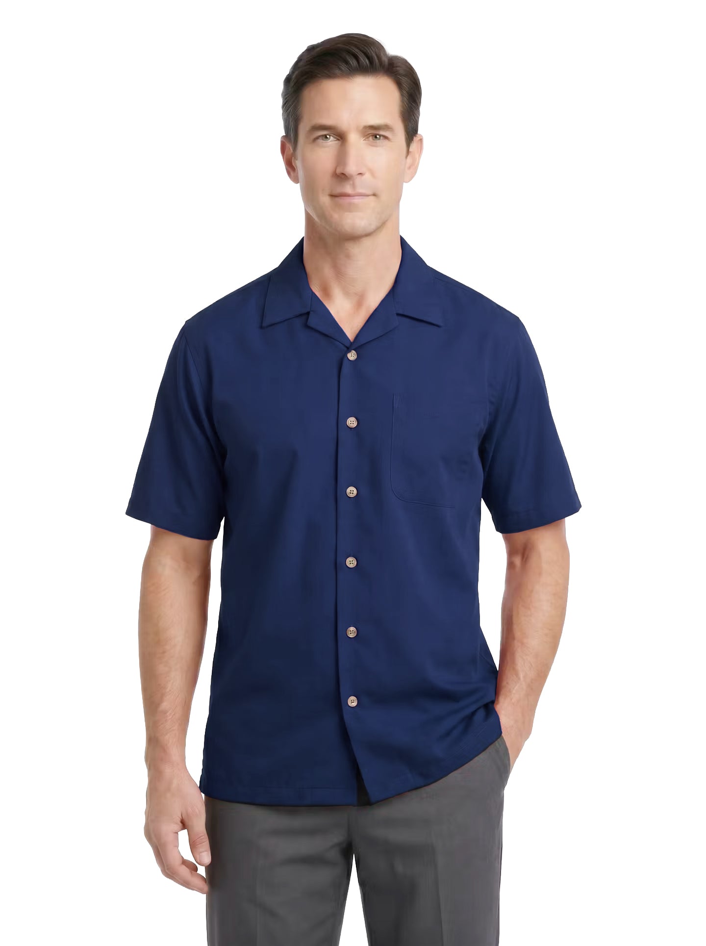 1601-MFI Men's Microfiber Camp Shirt