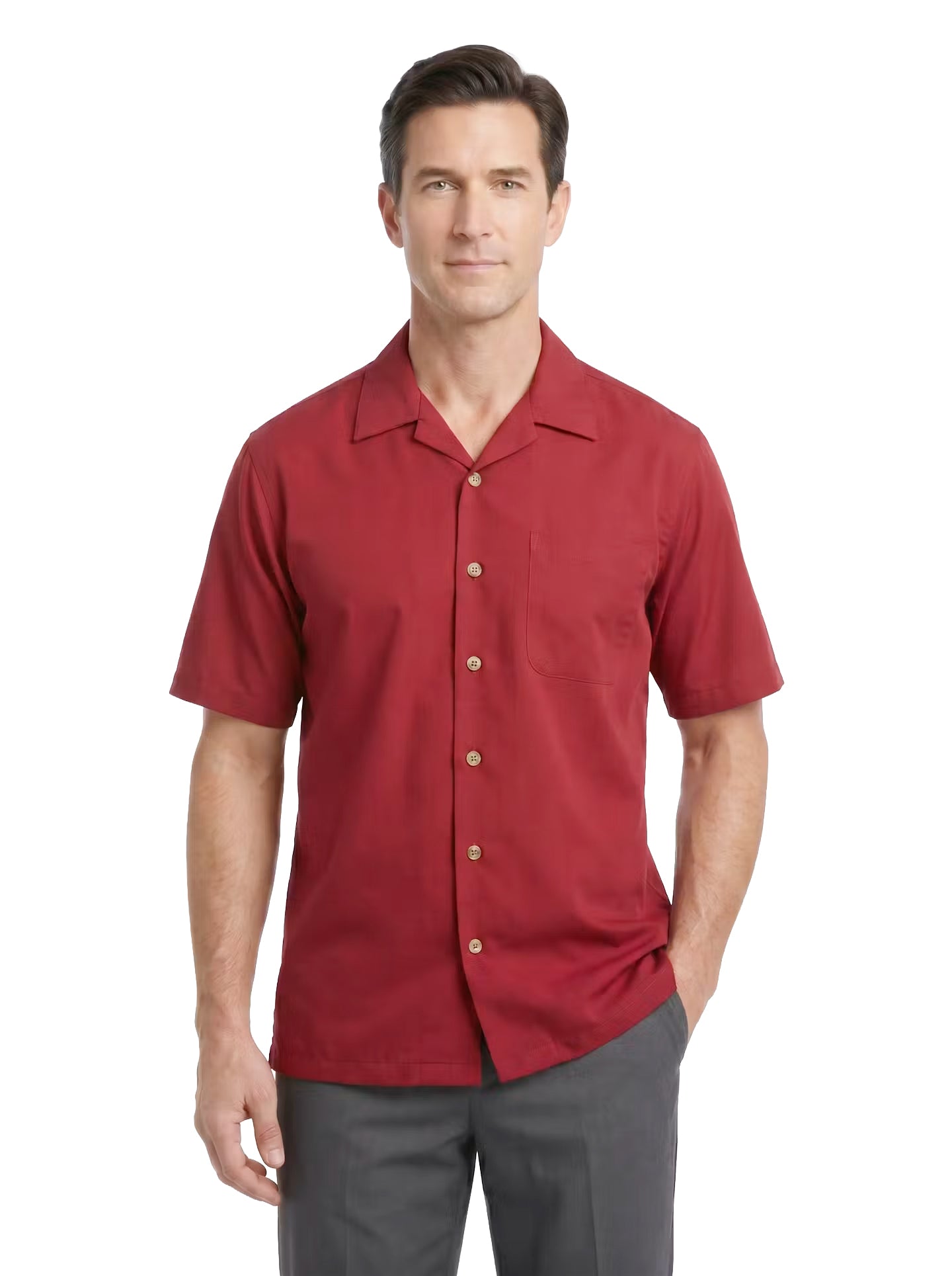 1601-MFI Men's Microfiber Camp Shirt