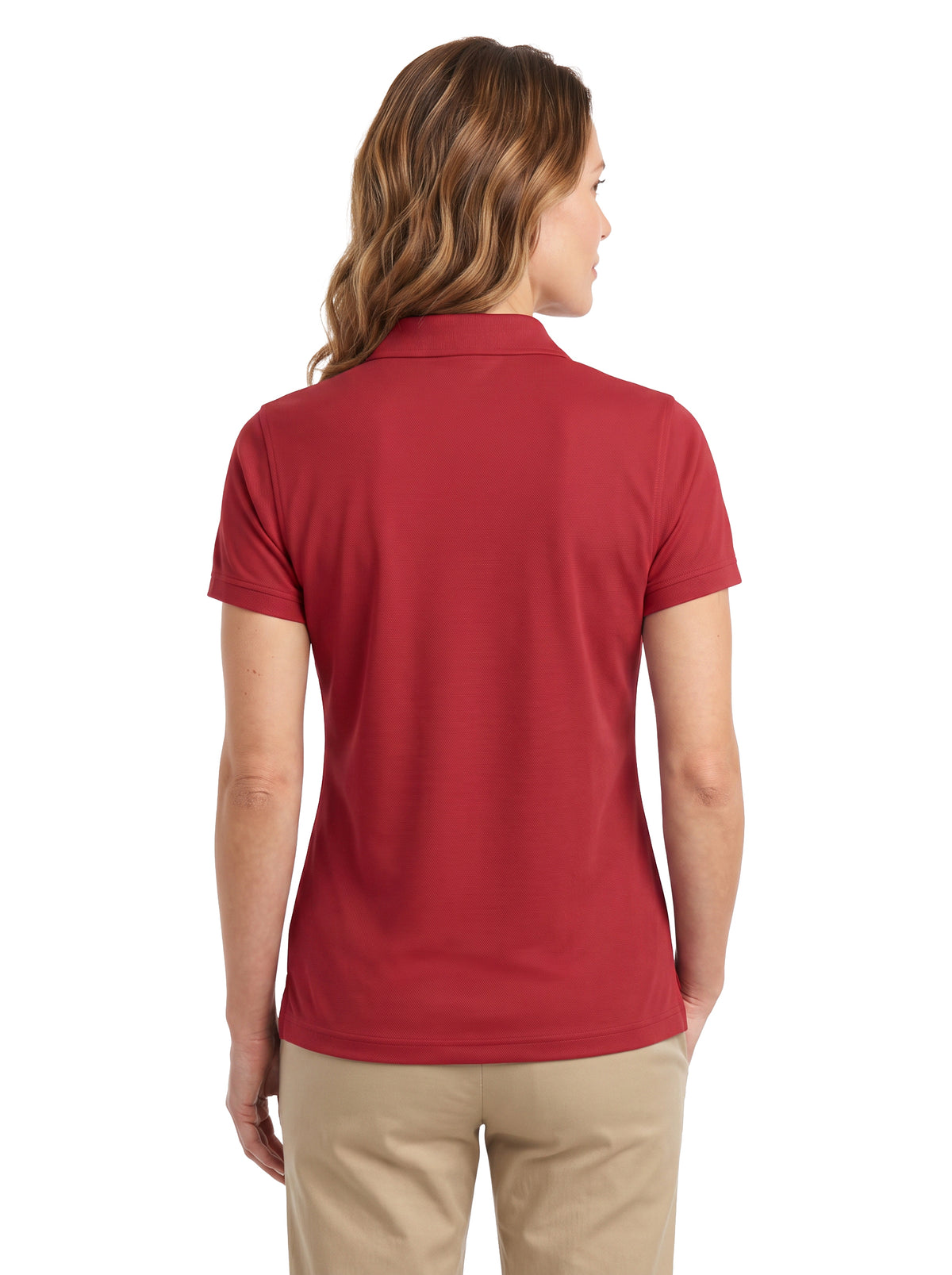 204-PKS Women's Cotton Stretch Pique Polo