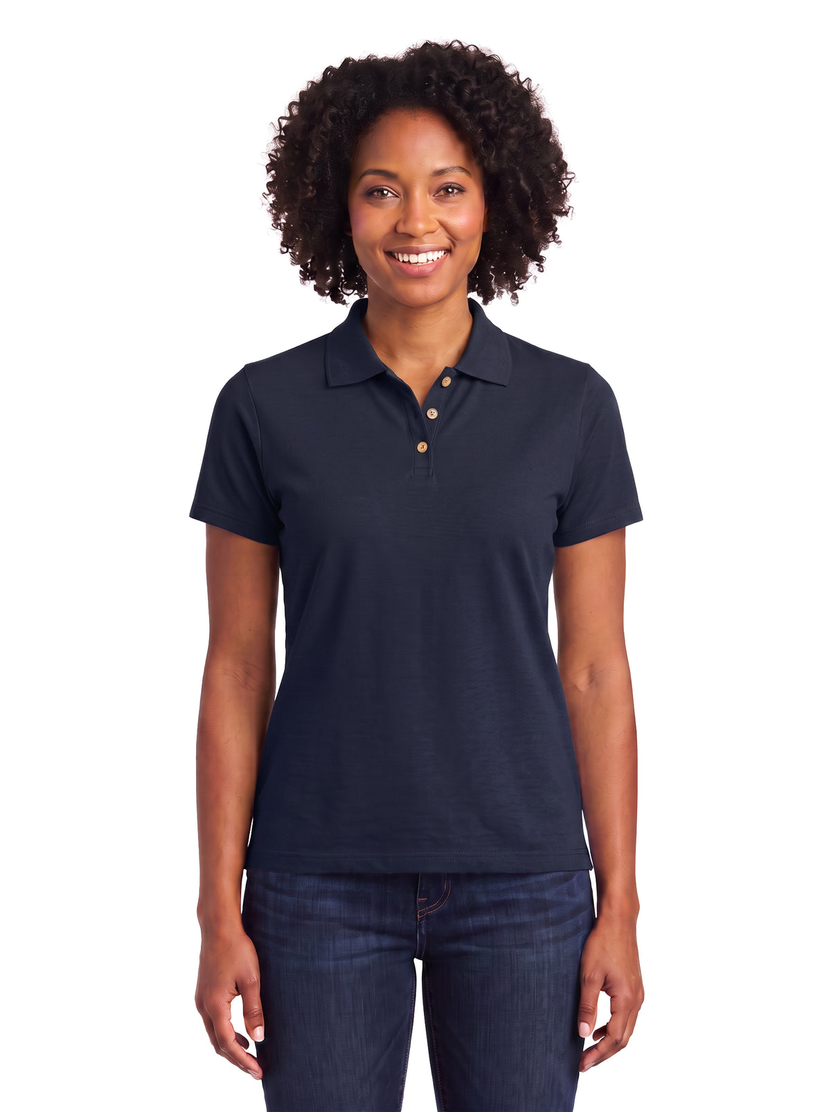 206-PK Women's Cotton Pique Polo