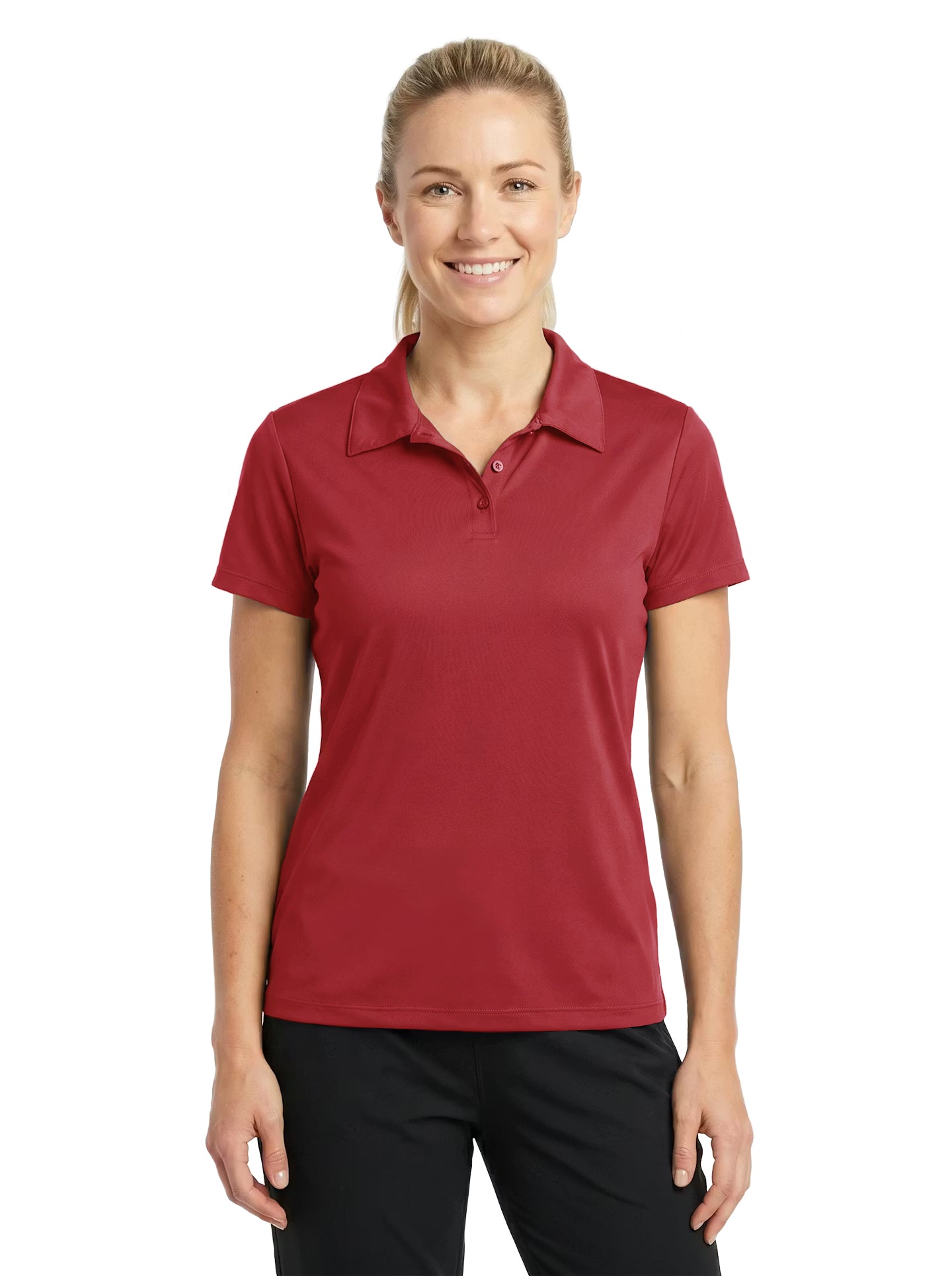 302-COO Women's Cooling Yarn Jersey Polo