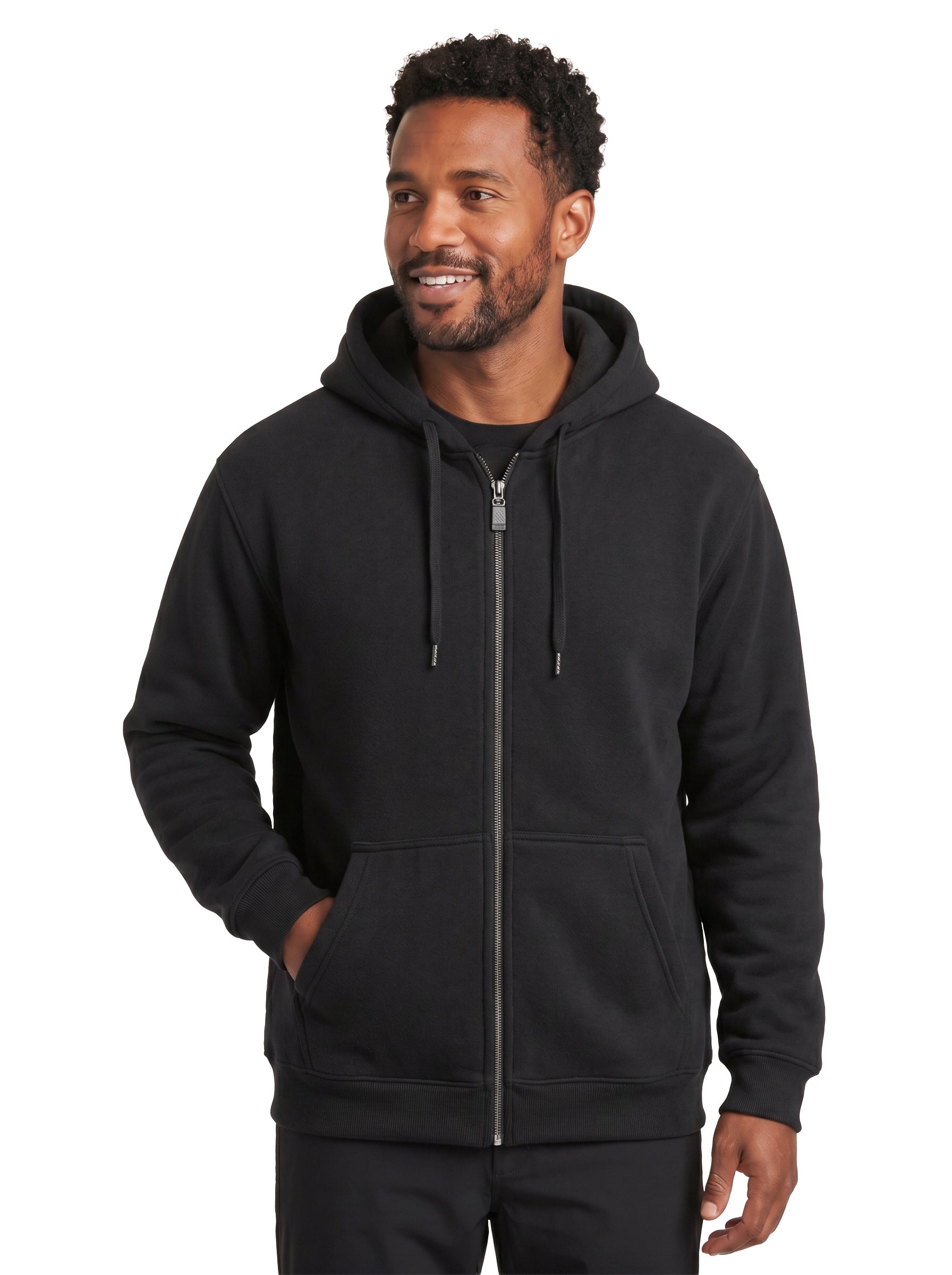 3748-CVC Unisex HEAVYWEIGHT Cotton Polyester Fleece Full Zip Hooded Sweatshirt
