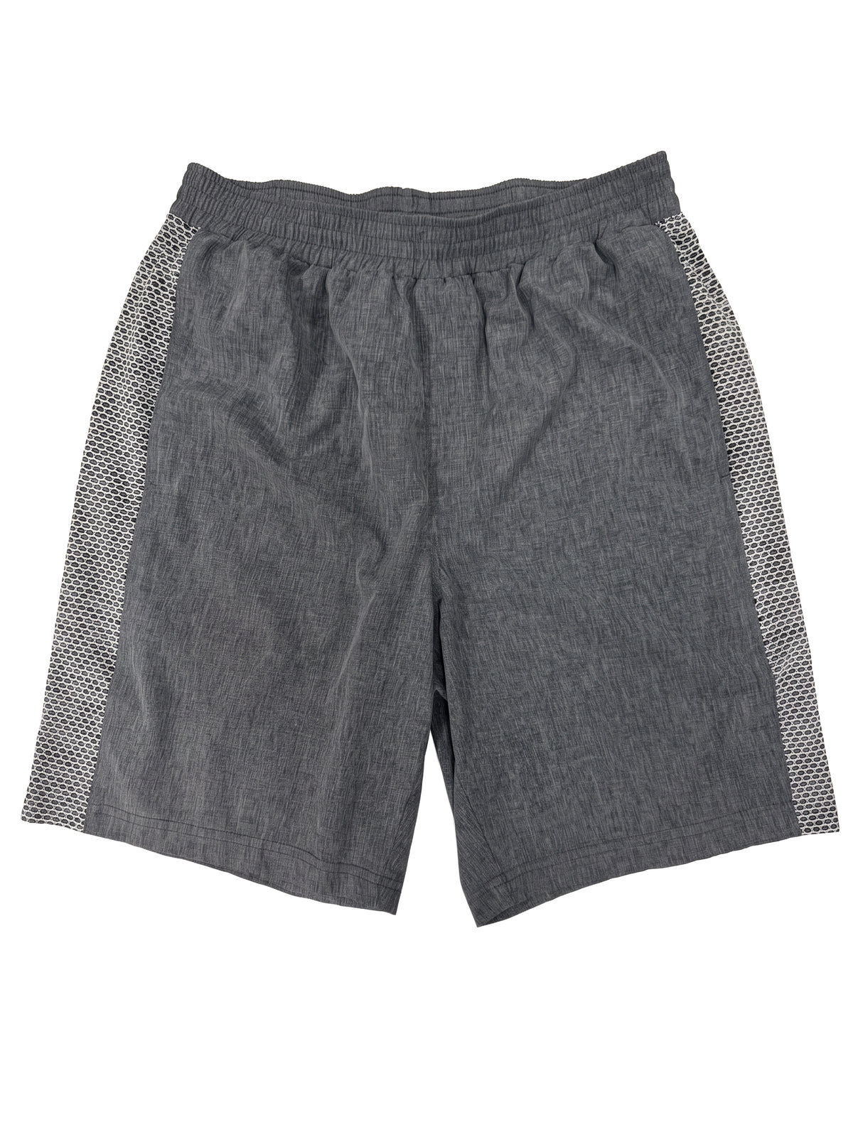 5003-CBS Men's Chambray Shorts with Waffle Jacquard Side Panels