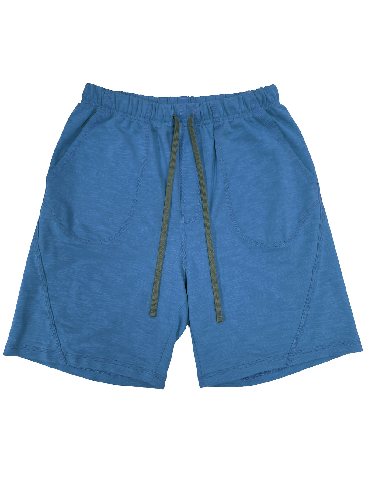 5004-SBT Men's Slub Terry Drawstring Pullover Shorts