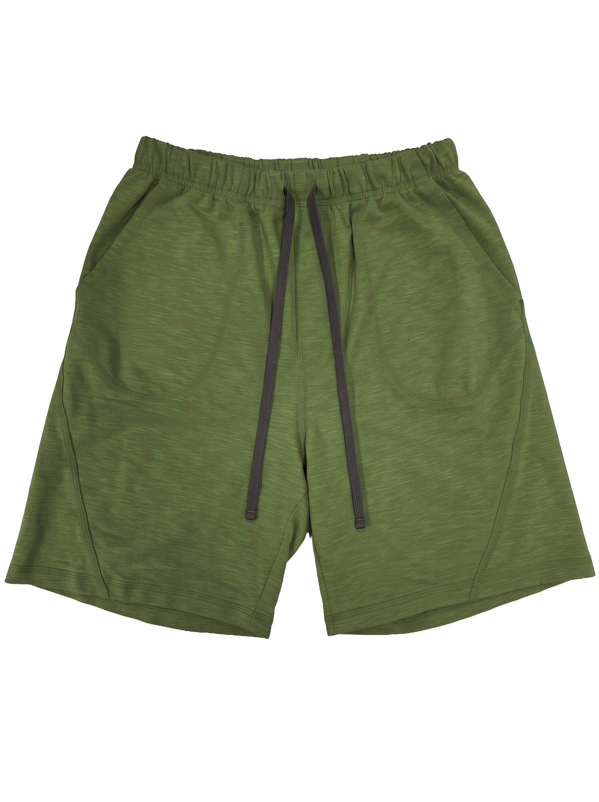 5004-SBT Men's Slub Terry Drawstring Pullover Shorts
