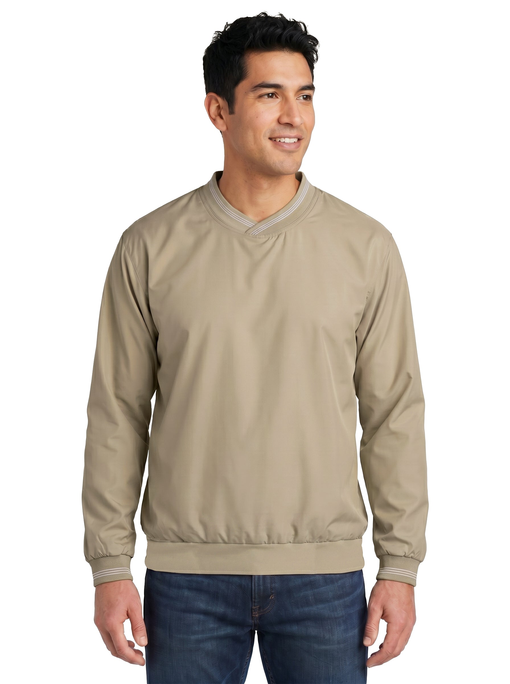 9013-MFI Men's Microfiber Pullover Windshirt