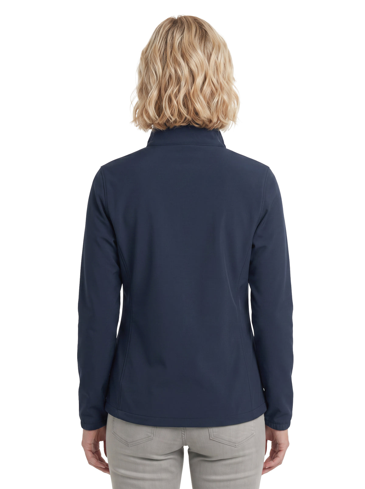 938-S3F Women's 3 Layers Soft Shell Full Zip Jacket